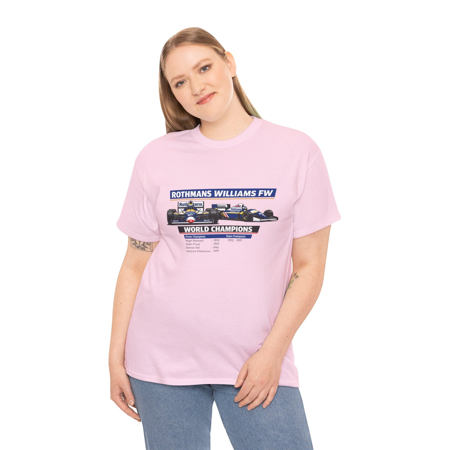 90s Williams Formula One Racing Tee — Retro Motorsport T-Shirt