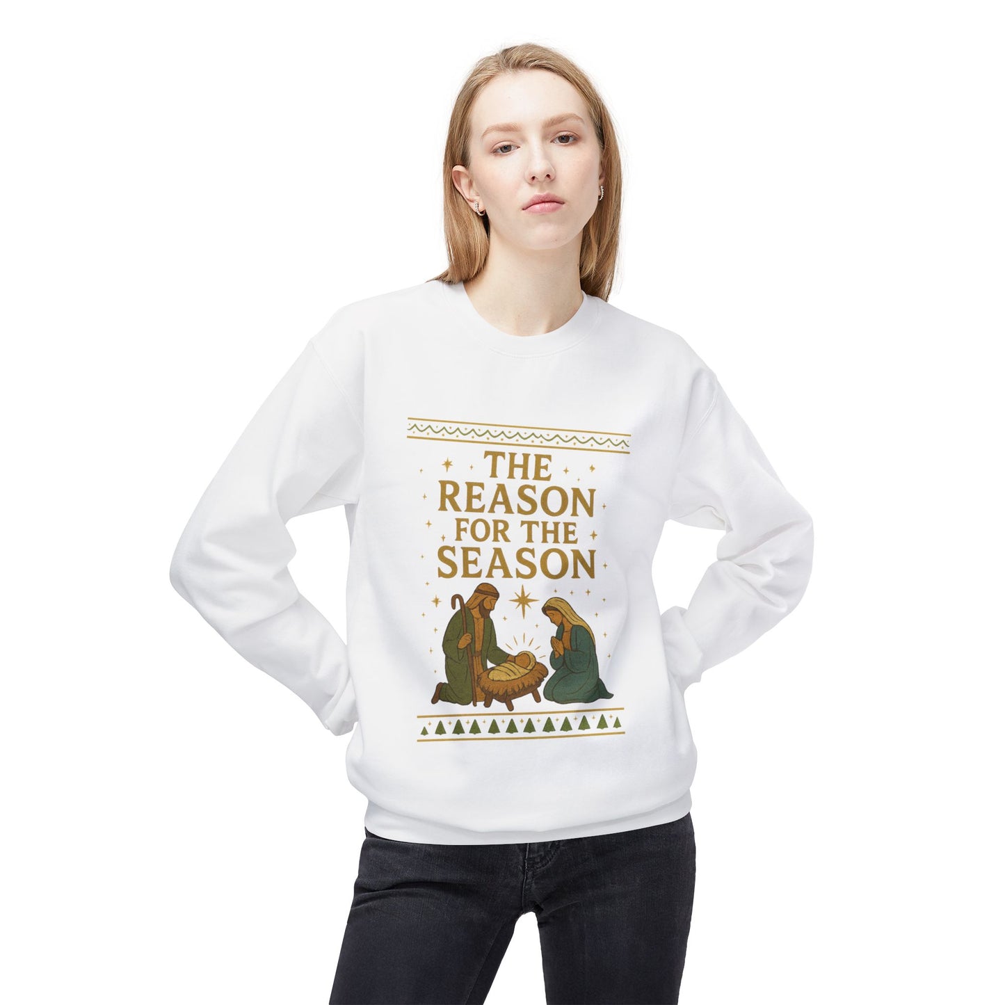 Nativity 'The Reason for the Season' Sweatshirt