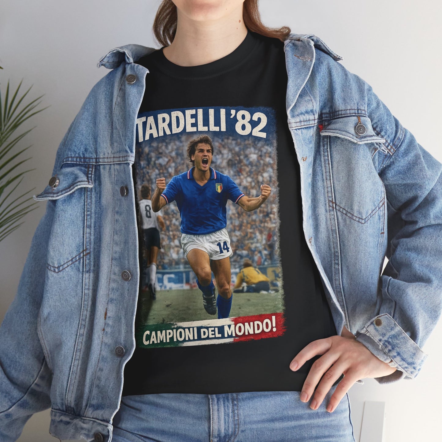 Spain 1982 World Cup Marco Tardelli Goal Celebration T-Shirt