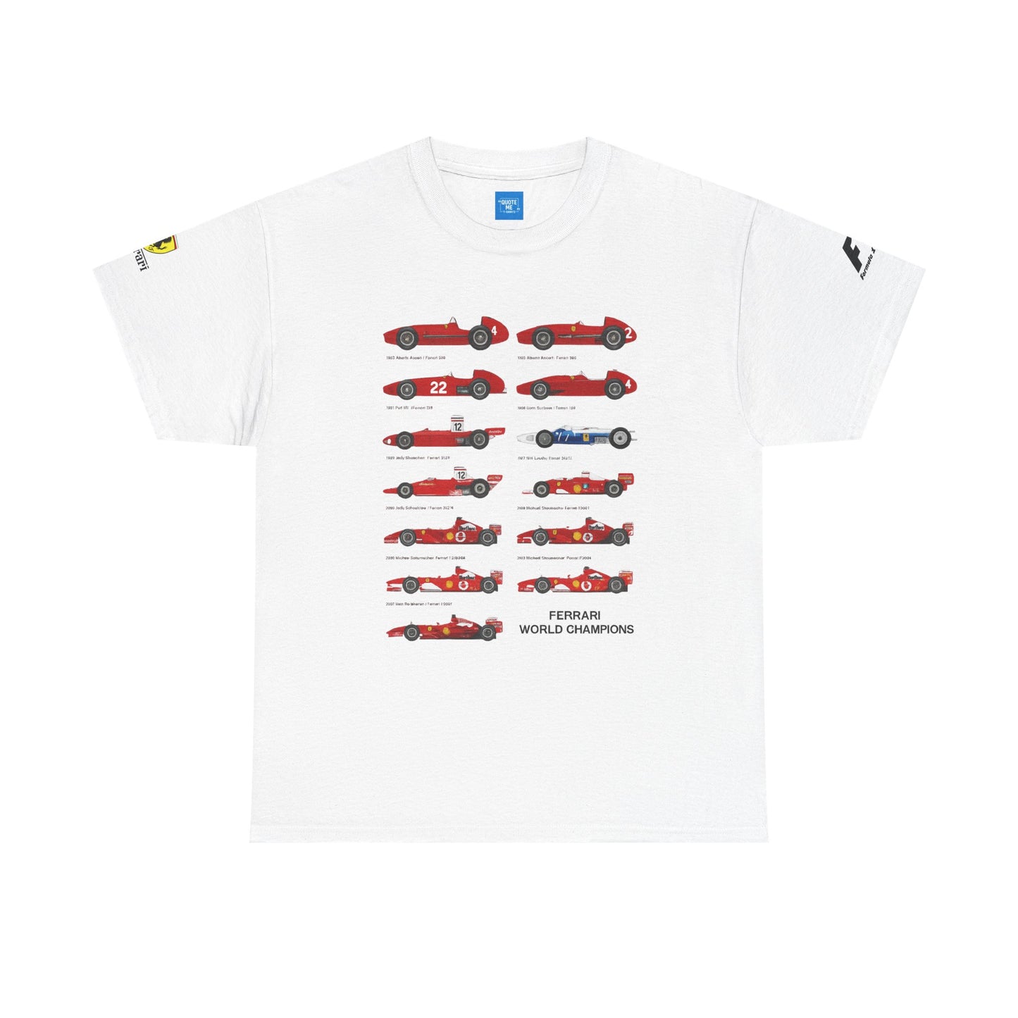 Unofficial F1 Racing Tee, Ferrari Inspired Shirt, Motorsport Graphic Top, Race Car Apparel, Automotive Clothing