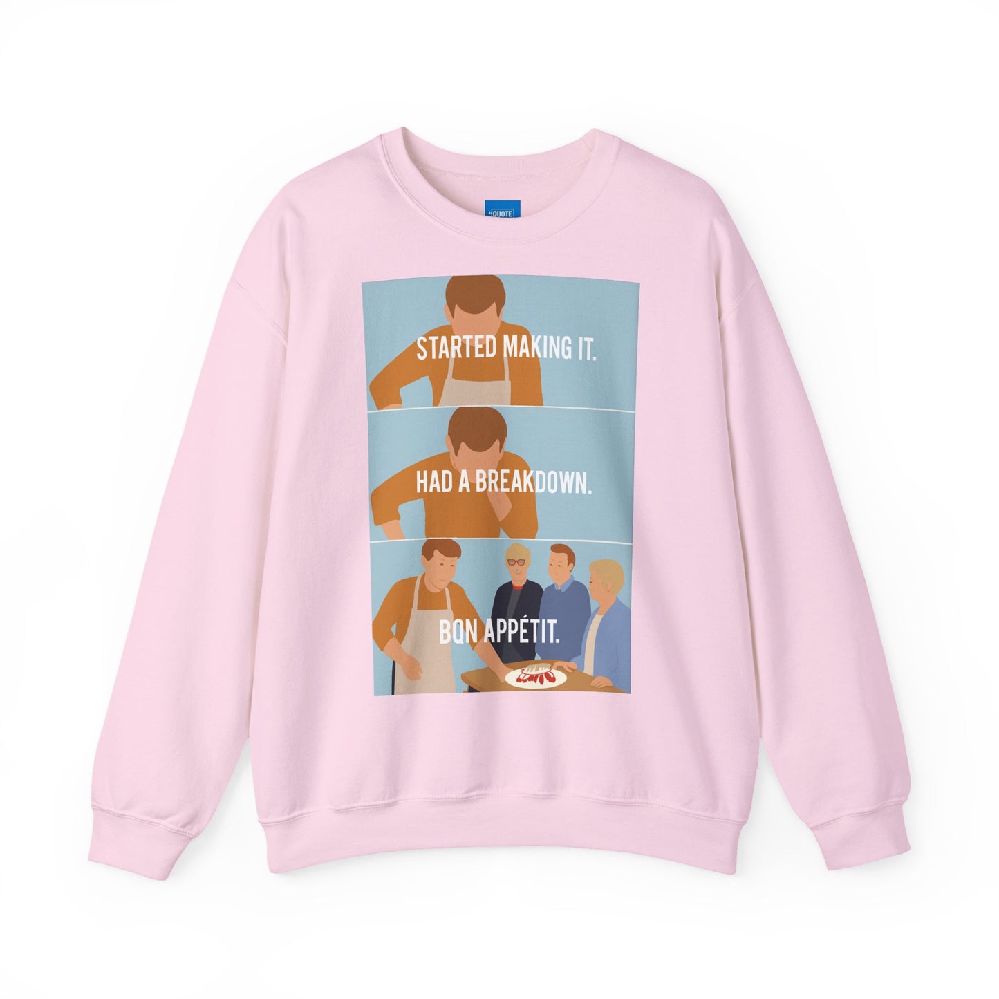 GBBO Unisex Sweatshirt, James Acaster Quote Jumper, Funny Baking Crewneck, Great British Bake Off Gift, Comfy Pullover, Baking Enthusiast