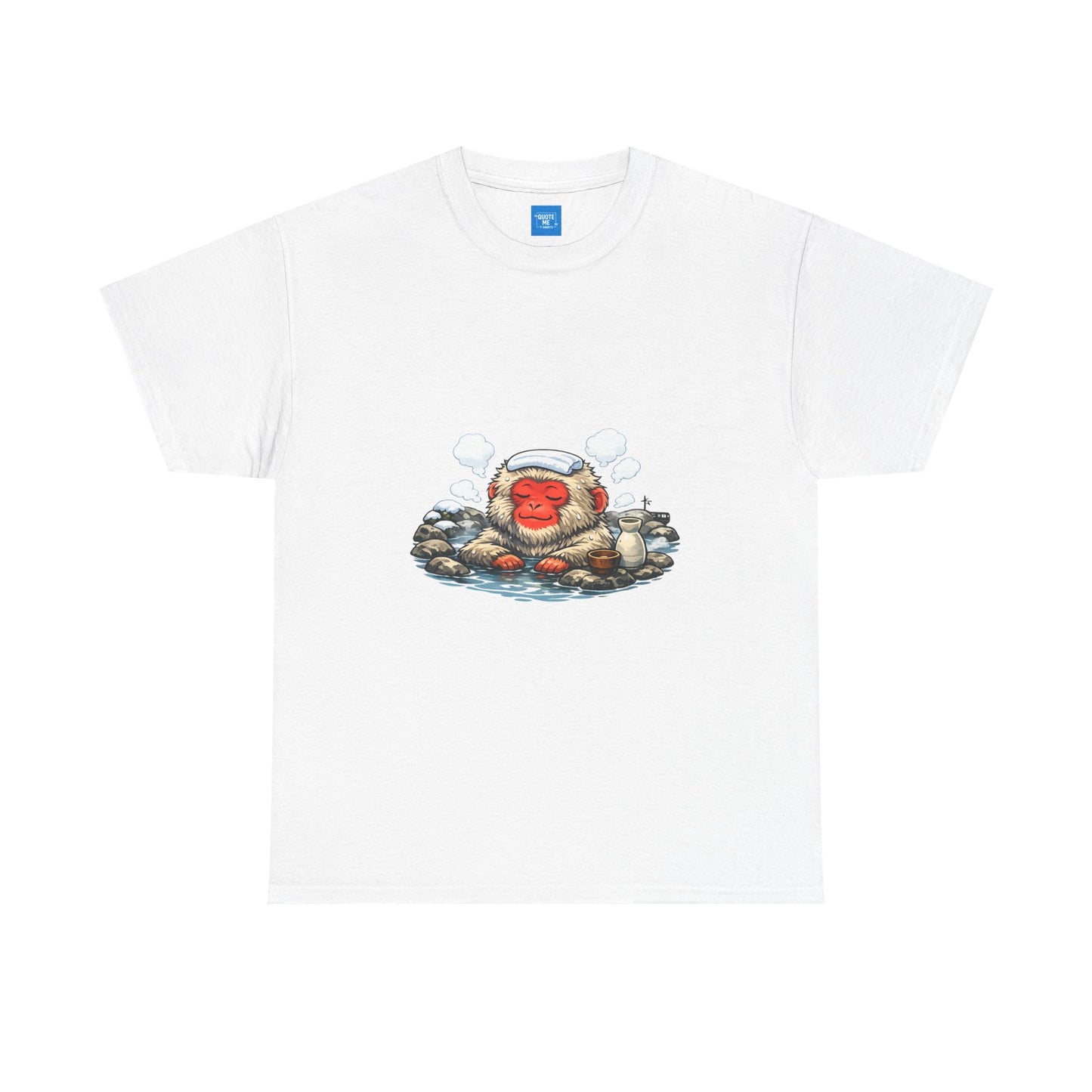 Onsen Monkey Japan T-Shirt — Japanese Hot Spring Snow Monkey Tee