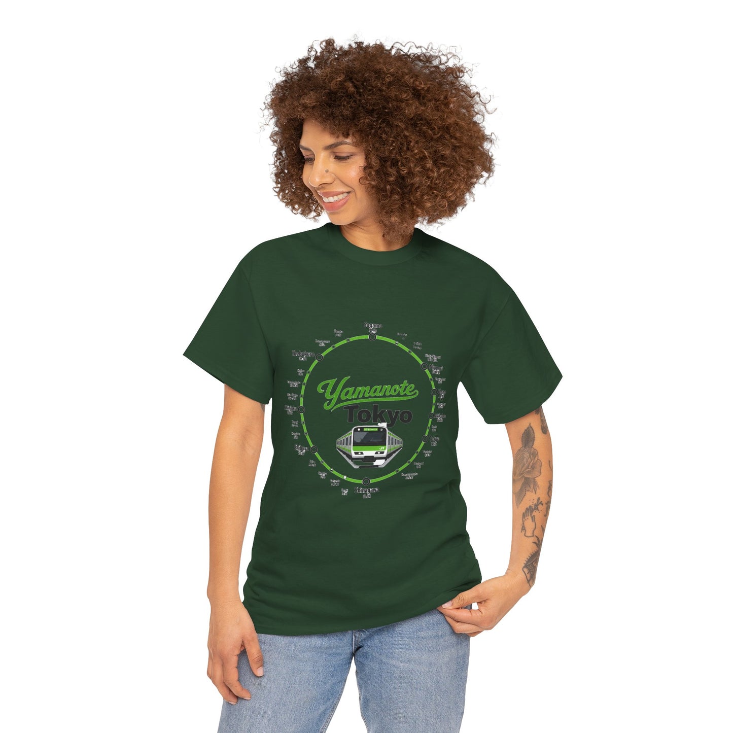 Yamanote Line Tokyo Metro Tee — Tokyo Train Map Graphic T-Shirt