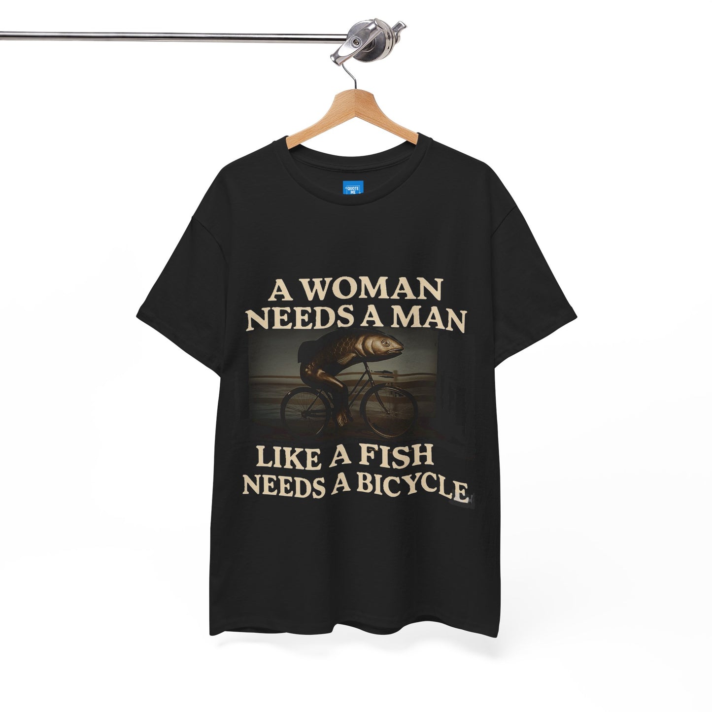 Empowerment T-Shirt, Woman Needs A Man Shirt, Unisex Cotton Top, Activist Clothing, Gender Equality Apparel