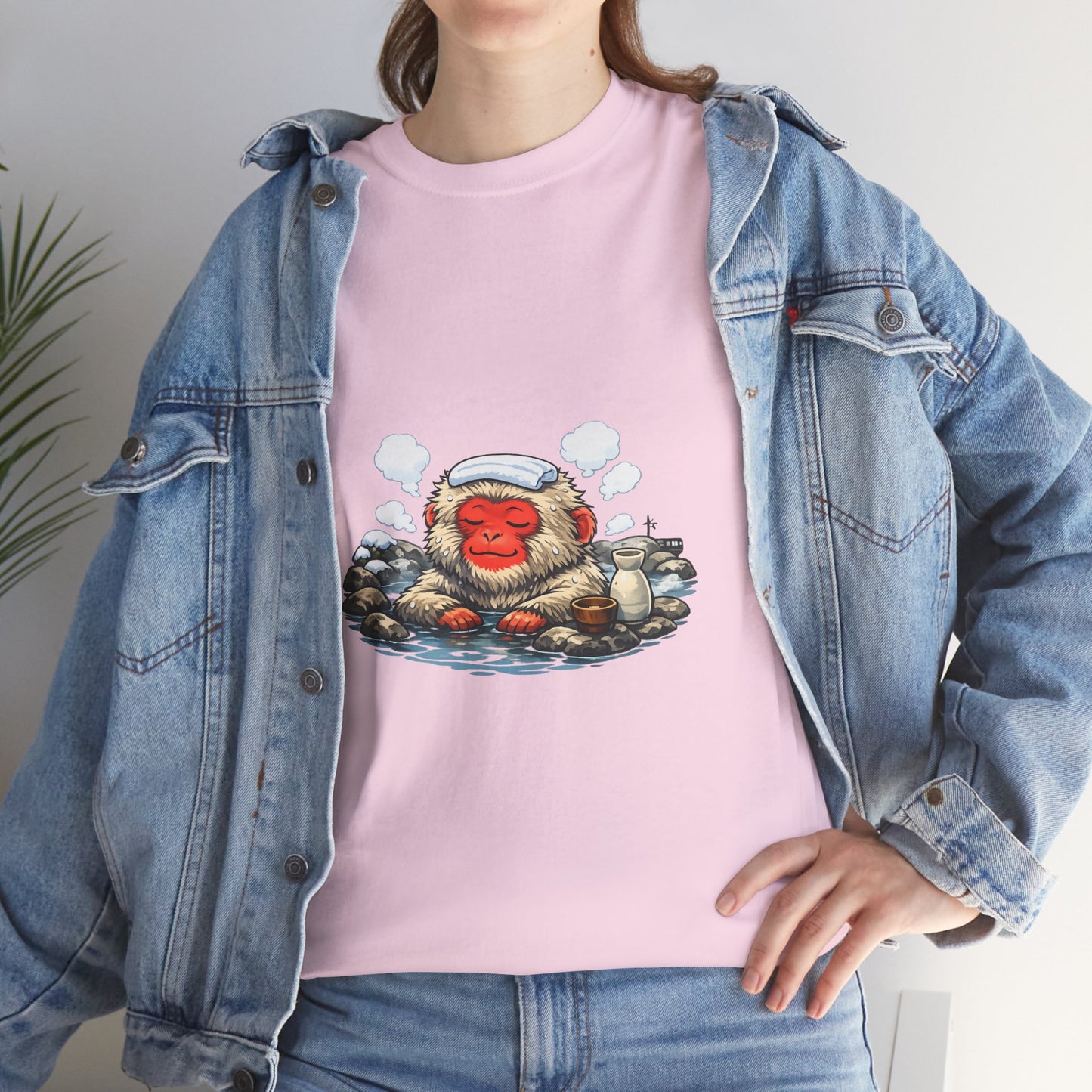 Onsen Monkey Japan T-Shirt — Japanese Hot Spring Snow Monkey Tee