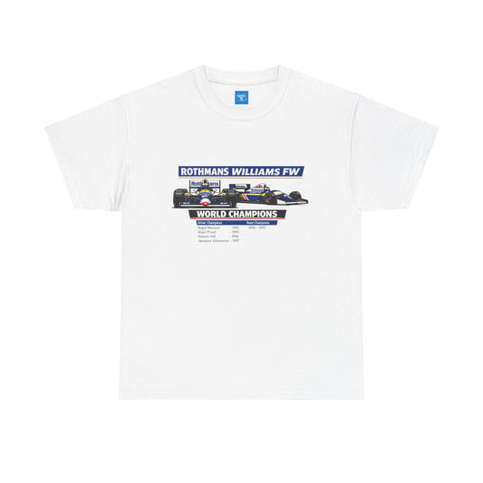 90s Williams Formula One Racing Tee — Retro Motorsport T-Shirt