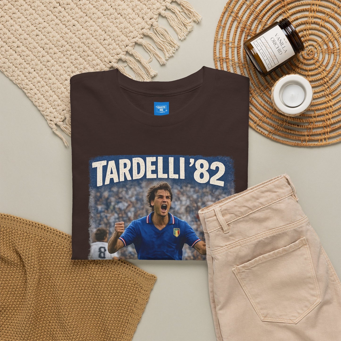 Spain 1982 World Cup Marco Tardelli Goal Celebration T-Shirt