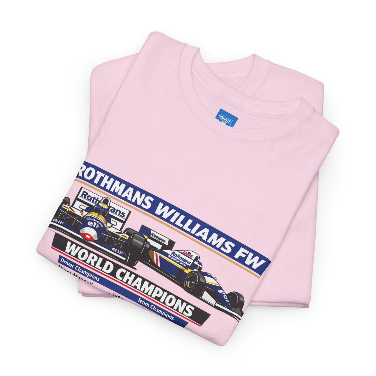 90s Williams Formula One Racing Tee — Retro Motorsport T-Shirt
