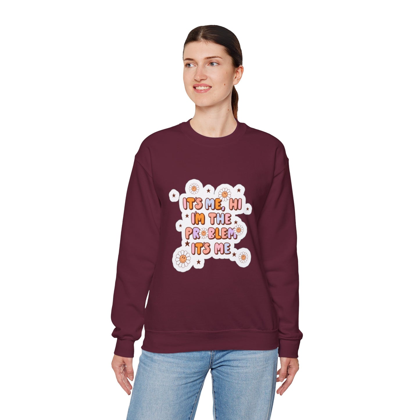 Lyrical Unisex Sweatshirt, Problematic Music Quote Jumper, Gift for Music Lover, Cosy Graphic Crewneck Pullover, Lyrics Sweater