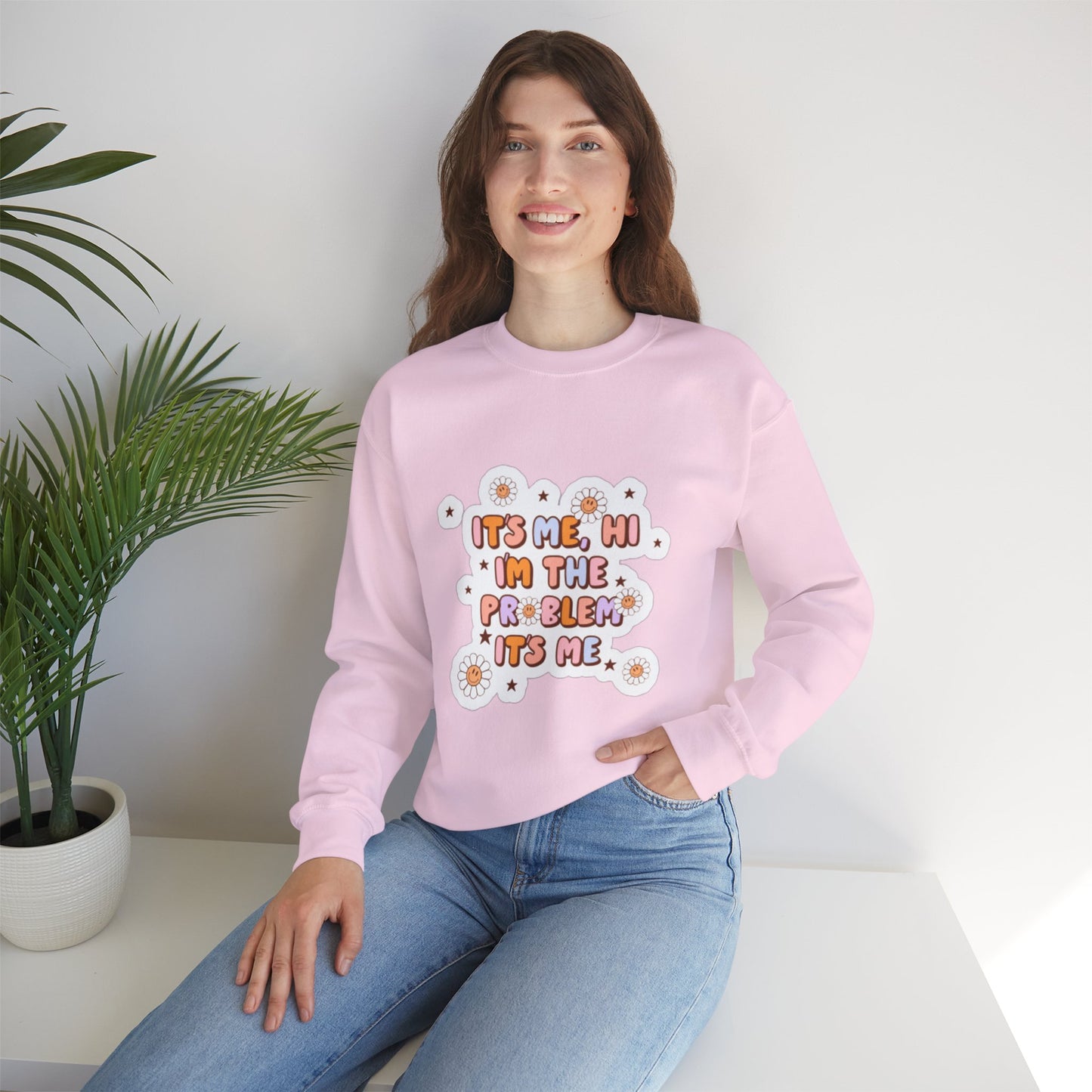 Lyrical Unisex Sweatshirt, Problematic Music Quote Jumper, Gift for Music Lover, Cosy Graphic Crewneck Pullover, Lyrics Sweater