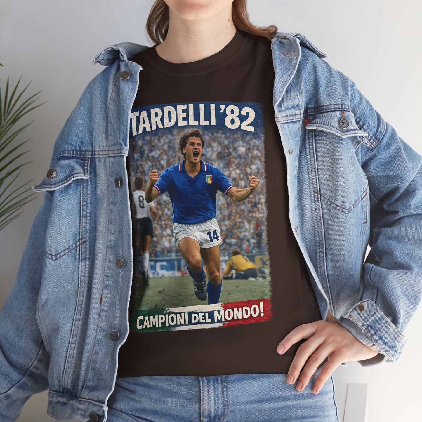 Spain 1982 World Cup Marco Tardelli Goal Celebration T-Shirt