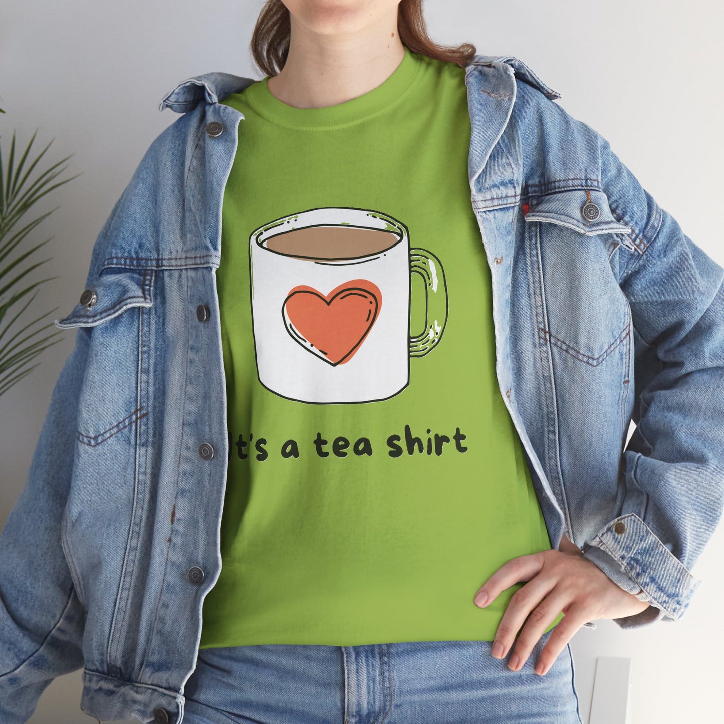 Tea Lover Unisex Heavy Cotton Tee, Tea Shirt for Men Women, Tea Drinker Gift, Tea Obsessed Tee, Tea Party Tshirt, Teatime Top