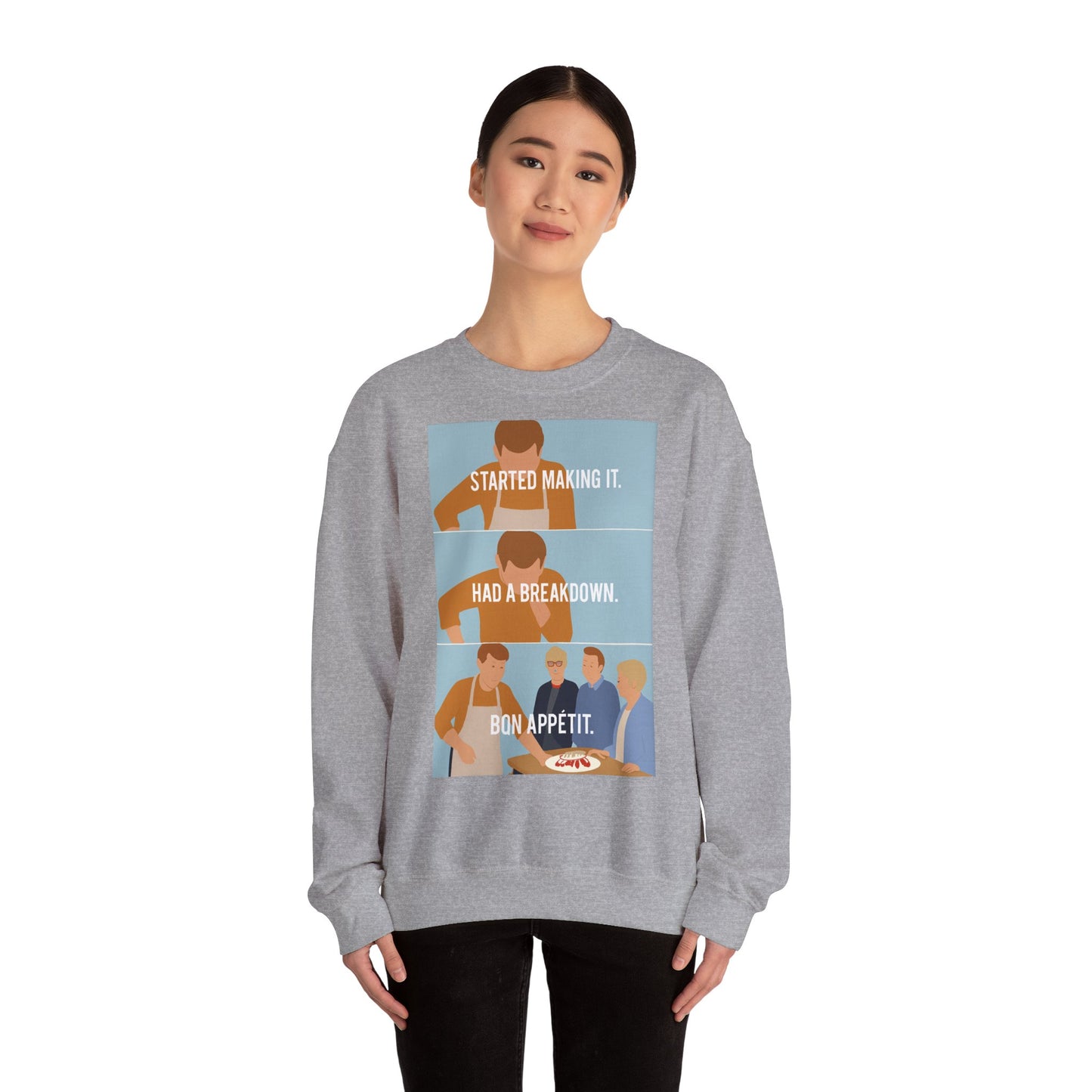GBBO Unisex Sweatshirt, James Acaster Quote Jumper, Funny Baking Crewneck, Great British Bake Off Gift, Comfy Pullover, Baking Enthusiast