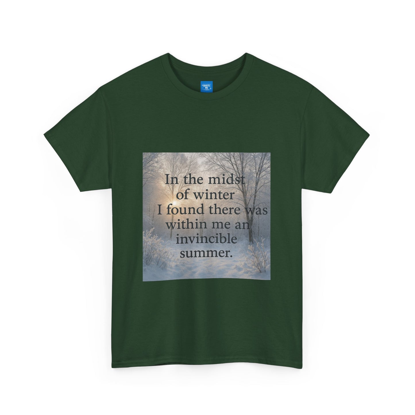 Inspirational Unisex Tee, Inner strength Graphic Shirt, Motivational Cotton T-Shirt, Gift for Nature Lovers, Holiday Gift Ideas, Outdoor