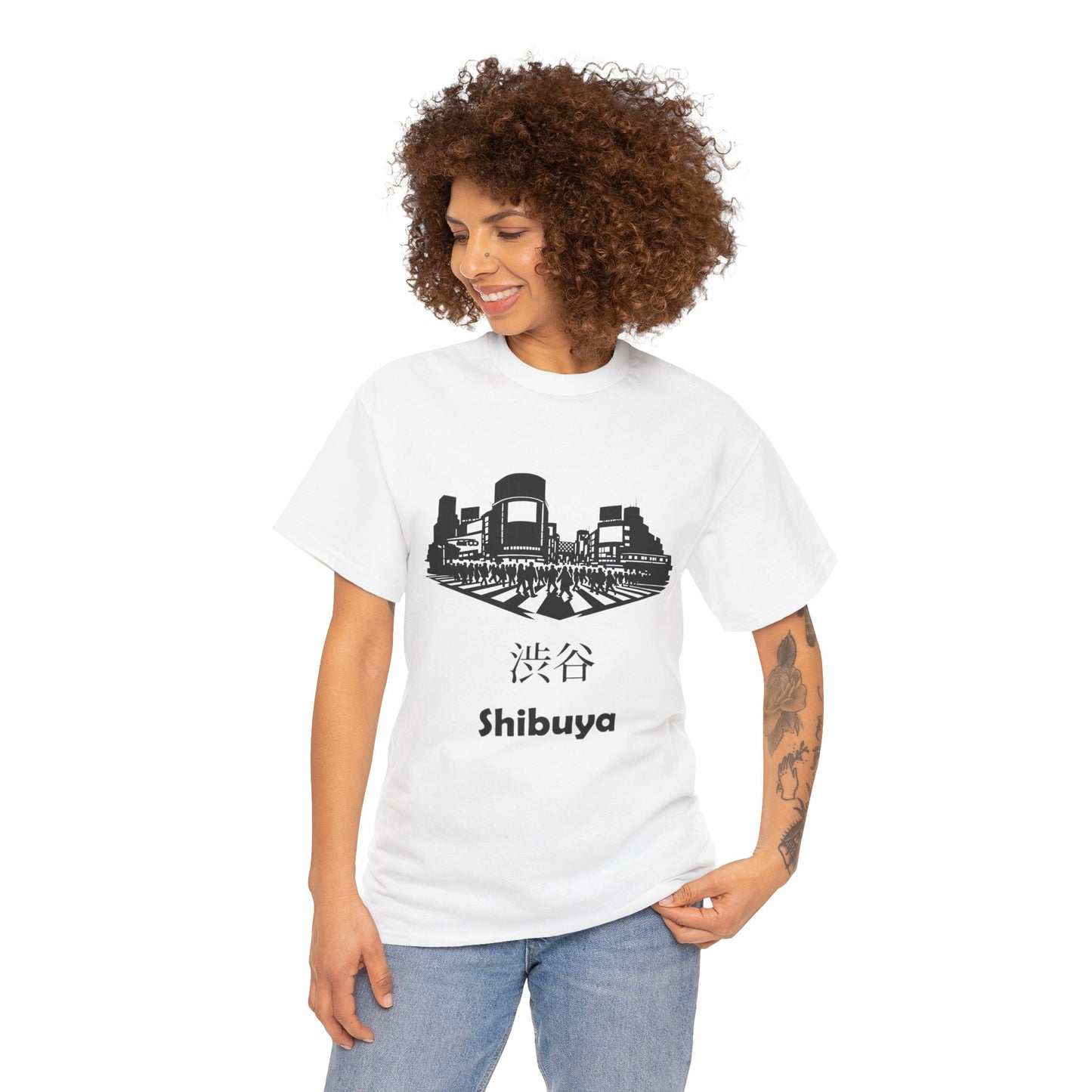 Shibuya Crossing T-Shirt — Tokyo Street Scene Tee