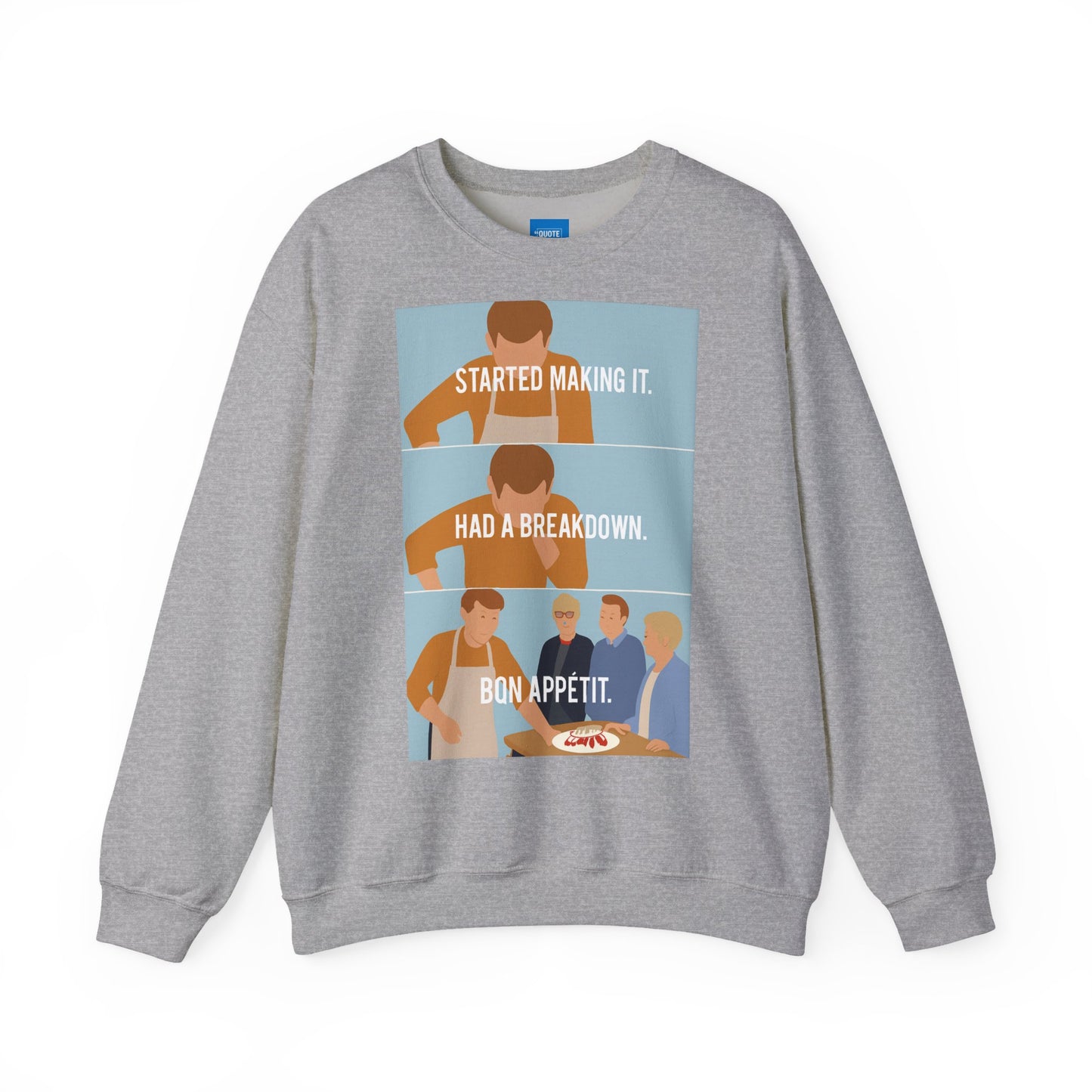 GBBO Unisex Sweatshirt, James Acaster Quote Jumper, Funny Baking Crewneck, Great British Bake Off Gift, Comfy Pullover, Baking Enthusiast