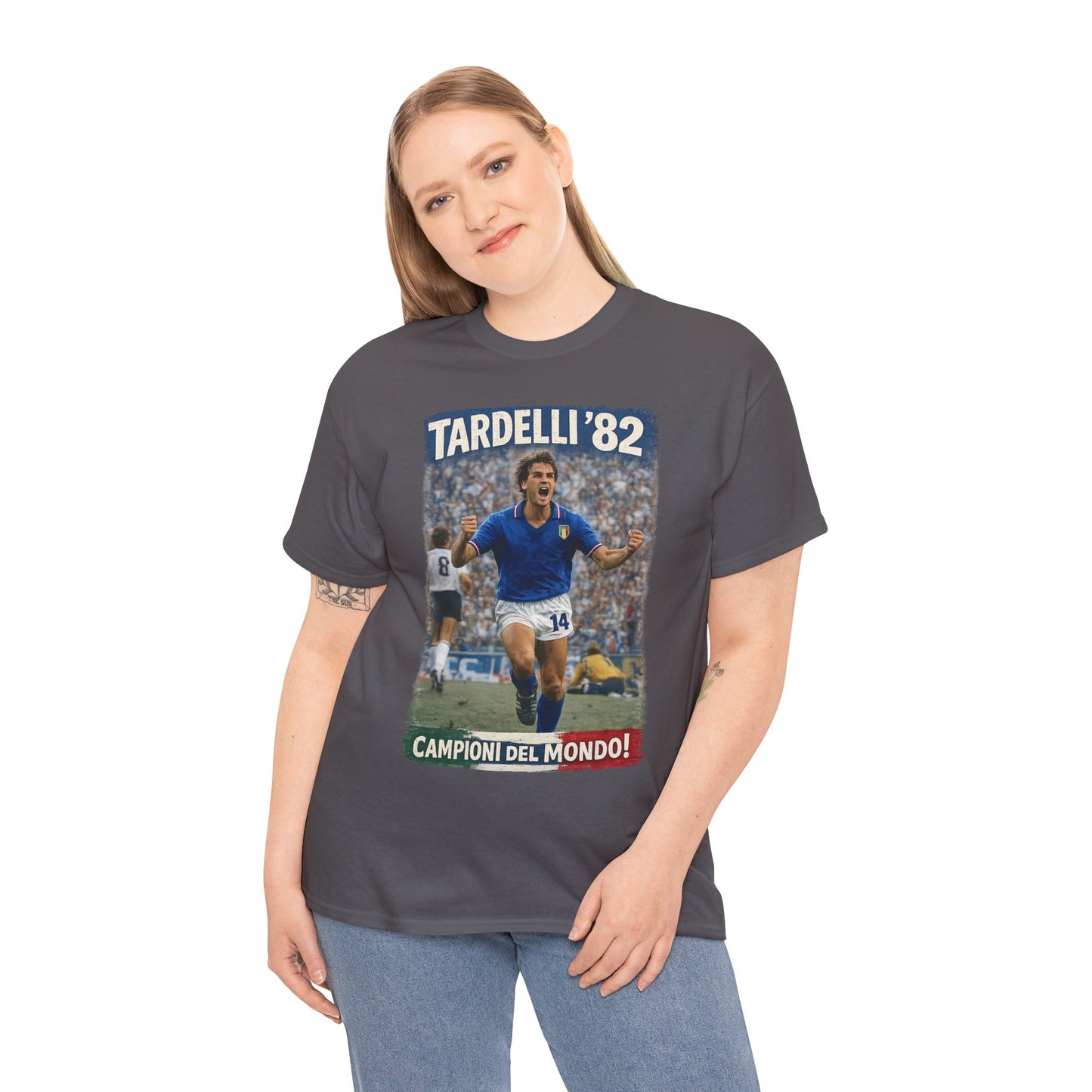 Spain 1982 World Cup Marco Tardelli Goal Celebration T-Shirt