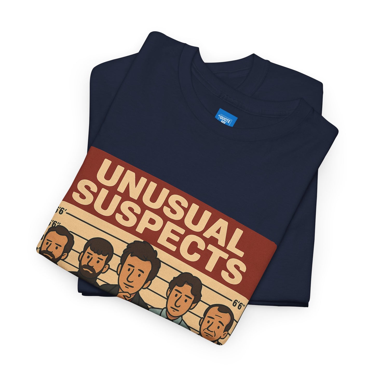 Unisex Heavy Cotton Tee - Unusual Suspects Inspired Quote T-Shirt, Graphic Tee, Unique Gift, Movie Quote Shirt, Cool Tee