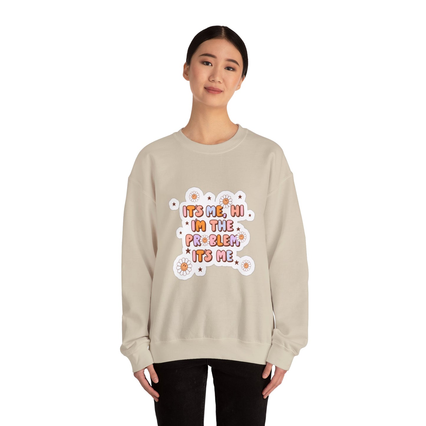 Lyrical Unisex Sweatshirt, Problematic Music Quote Jumper, Gift for Music Lover, Cosy Graphic Crewneck Pullover, Lyrics Sweater