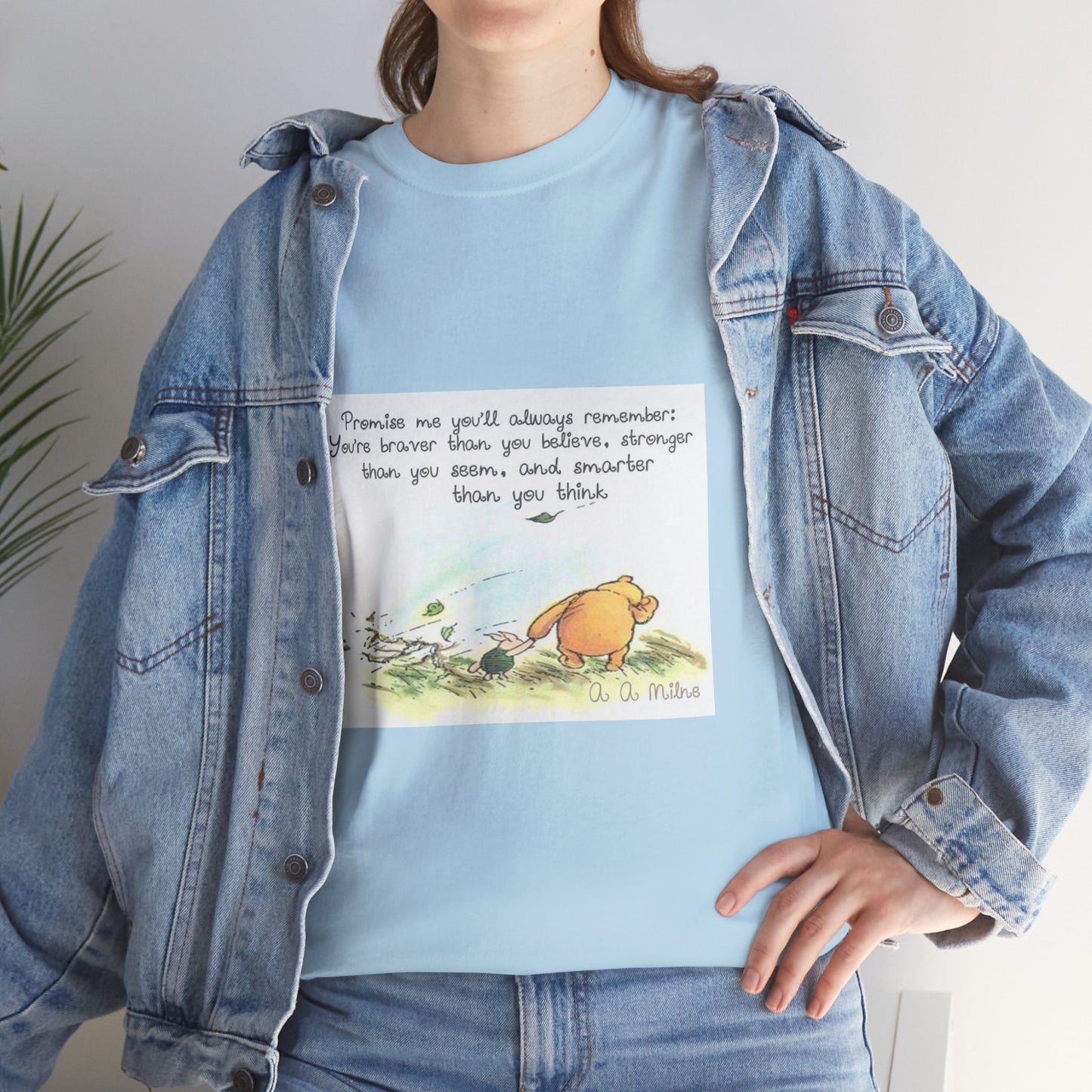 Winnie the Pooh Philosophy T-Shirt — Inspirational Quote Tee