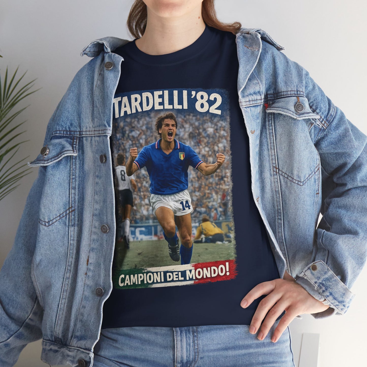 Spain 1982 World Cup Marco Tardelli Goal Celebration T-Shirt