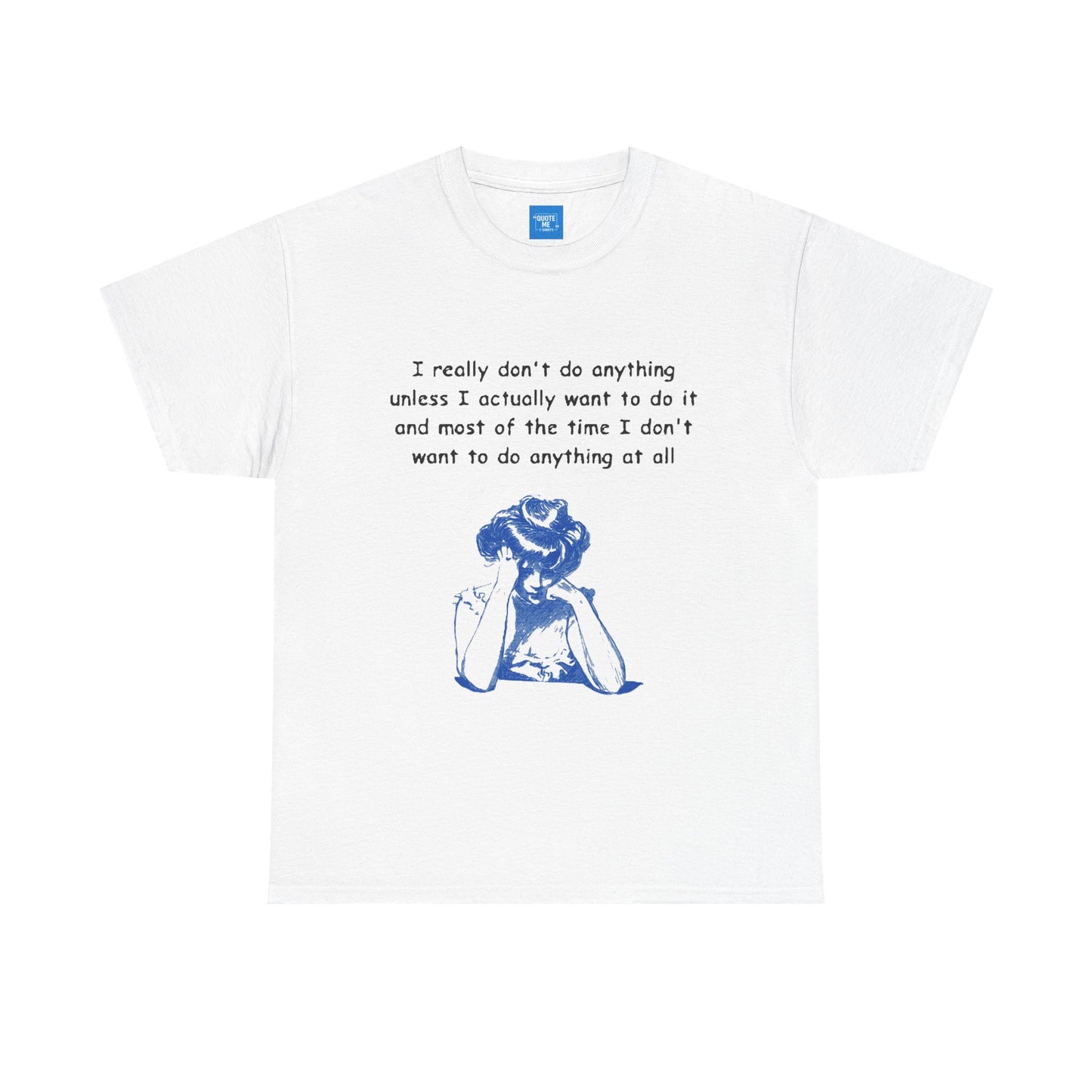 Lazy Day Unisex Heavy Cotton Tee, Comfy Tshirt, Chill Out Shirt, Relaxing Top, Lazy Sunday Apparel