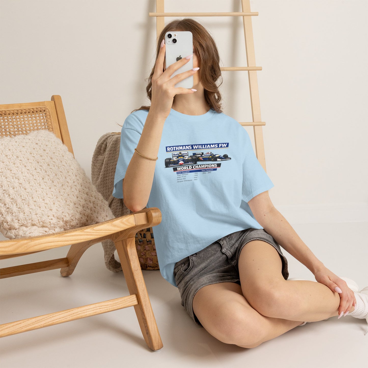 90s Williams Formula One Racing Tee — Retro Motorsport T-Shirt