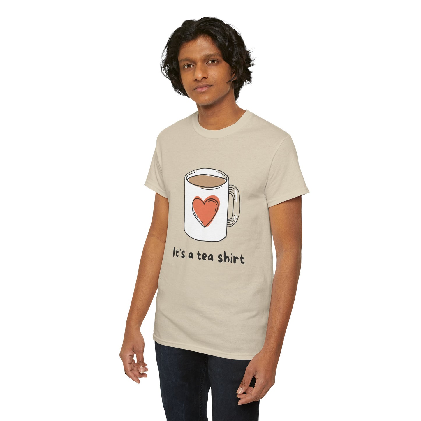 Tea Lover Unisex Heavy Cotton Tee, Tea Shirt for Men Women, Tea Drinker Gift, Tea Obsessed Tee, Tea Party Tshirt, Teatime Top