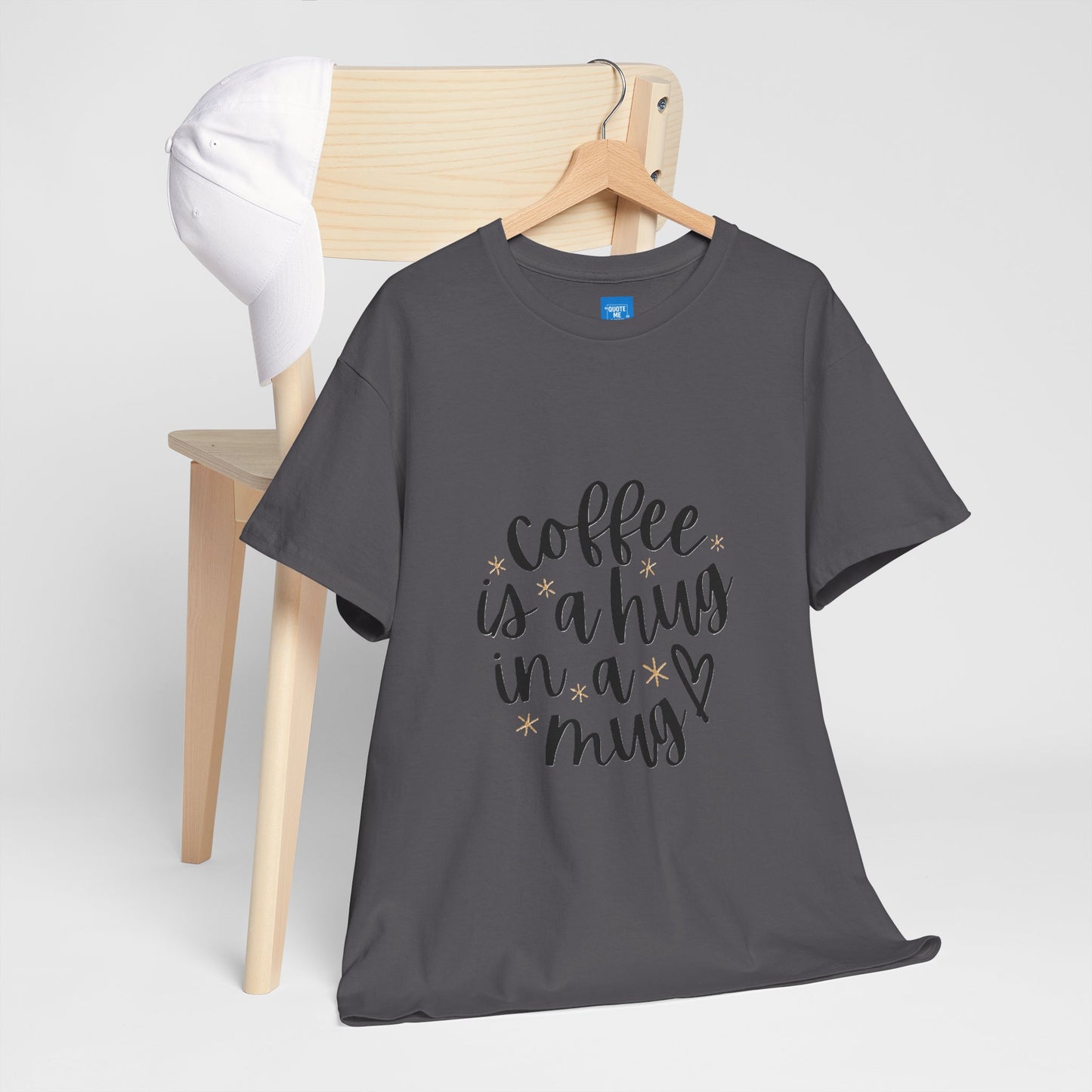 Coffee Lover T-shirt, Unisex Coffee Tee, Heavy Cotton Shirt, Gift for Coffee Enthusiast, Coffee Addict Top