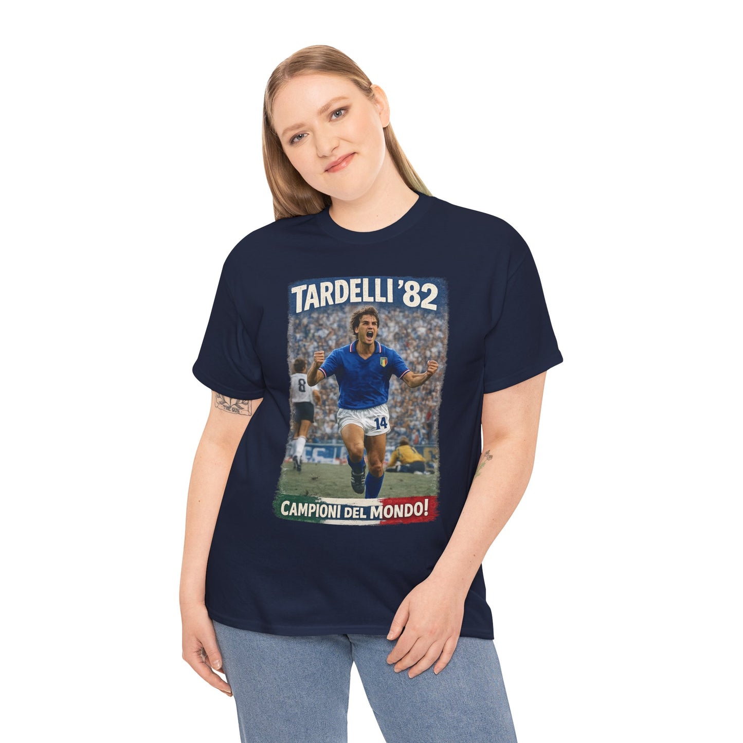 Spain 1982 World Cup Marco Tardelli Goal Celebration T-Shirt