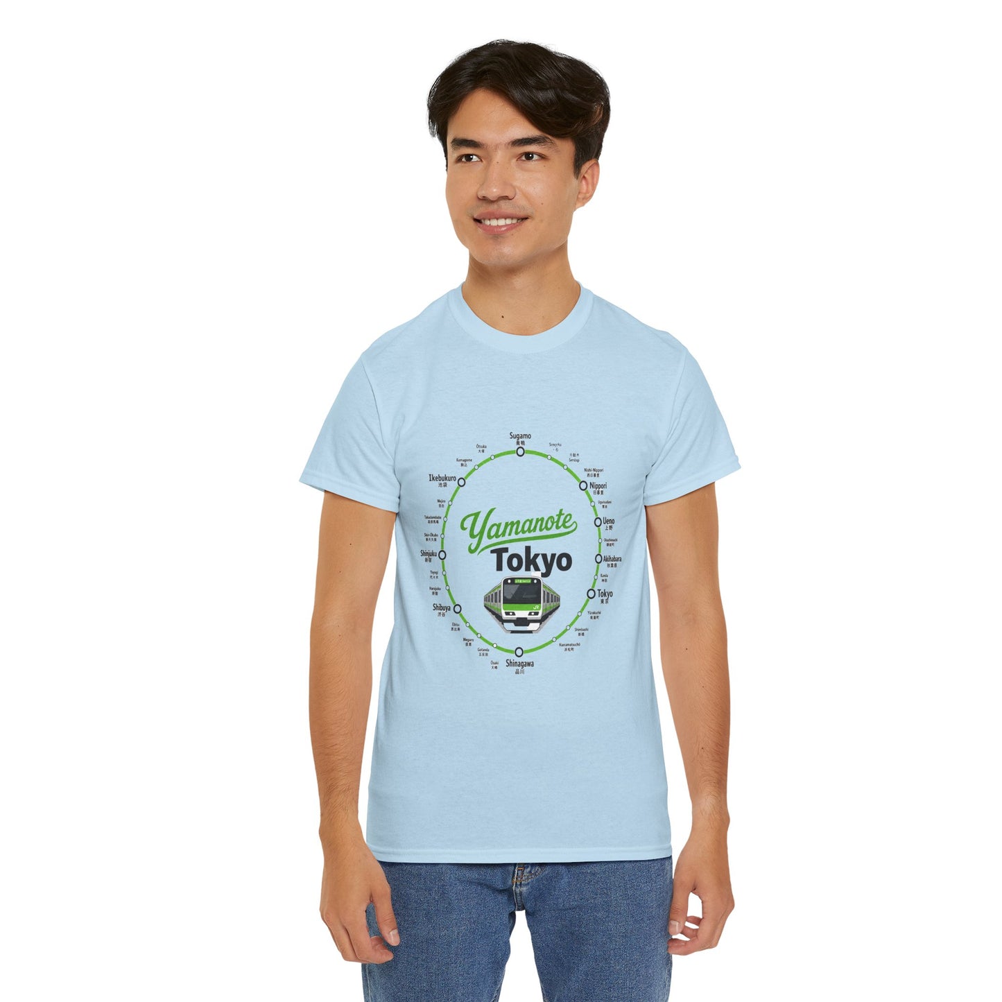 Yamanote Line Tokyo Metro Tee — Tokyo Train Map Graphic T-Shirt