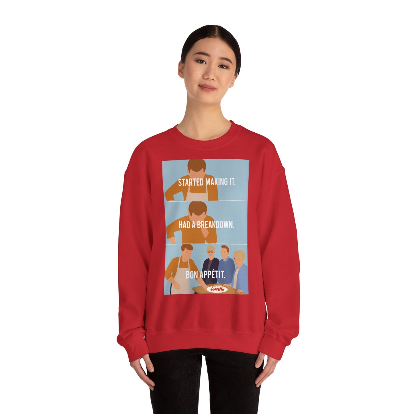 GBBO Unisex Sweatshirt, James Acaster Quote Jumper, Funny Baking Crewneck, Great British Bake Off Gift, Comfy Pullover, Baking Enthusiast