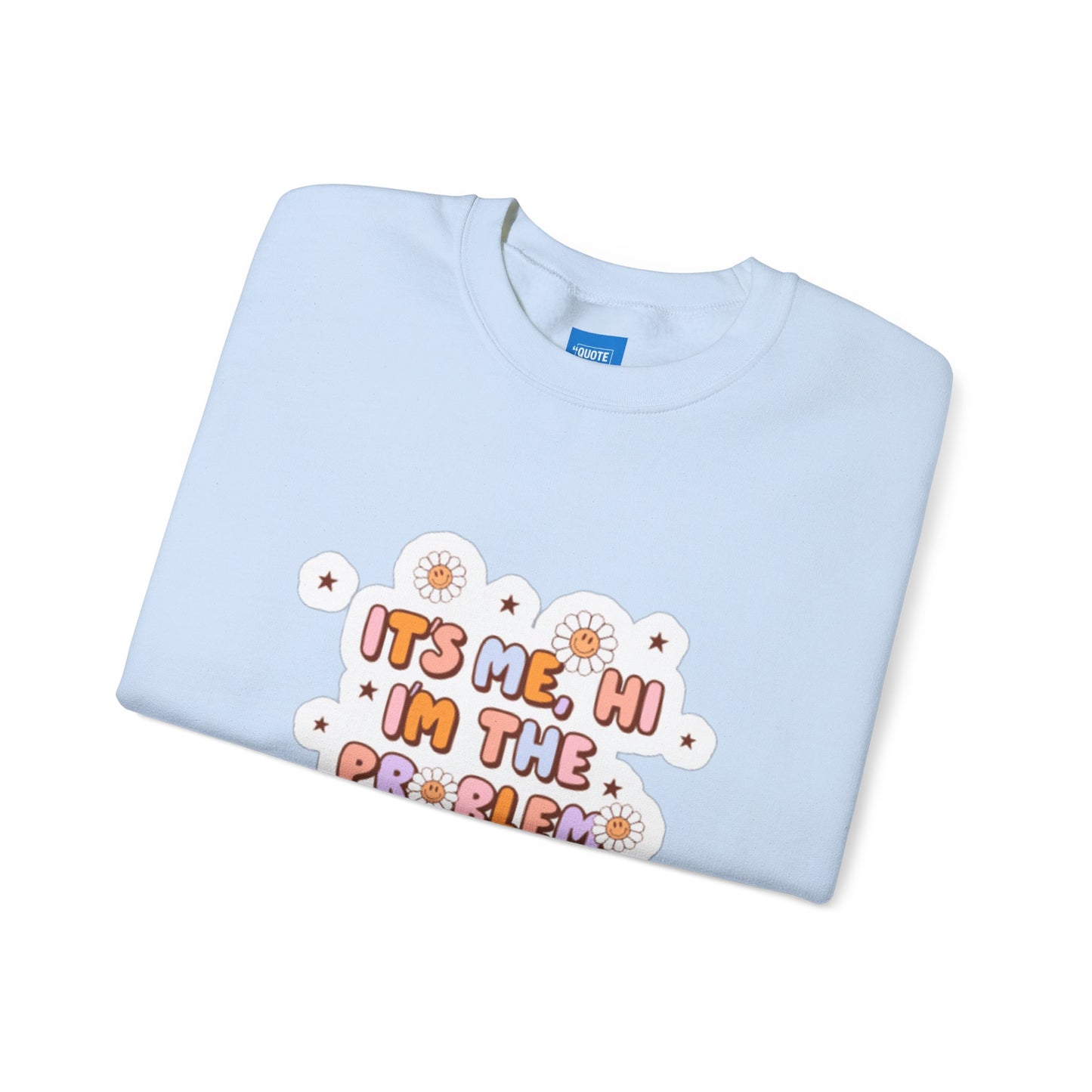 Lyrical Unisex Sweatshirt, Problematic Music Quote Jumper, Gift for Music Lover, Cosy Graphic Crewneck Pullover, Lyrics Sweater
