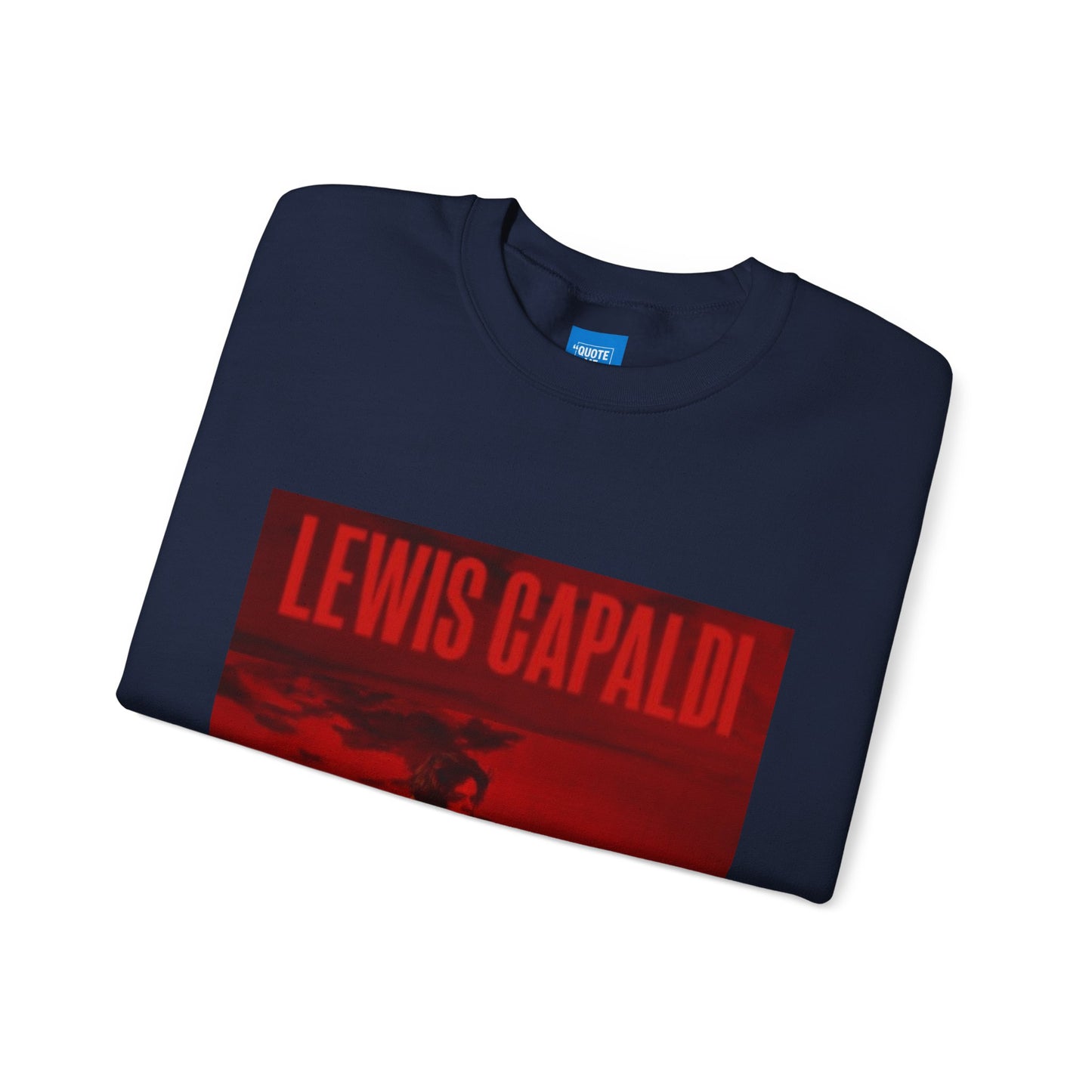 Lewis Capaldi Inspired Crewneck Sweatshirt, Cozy Unisex Pullover, Music Artist Apparel, Gift for Fans, Casual Wear, Concert Outfit