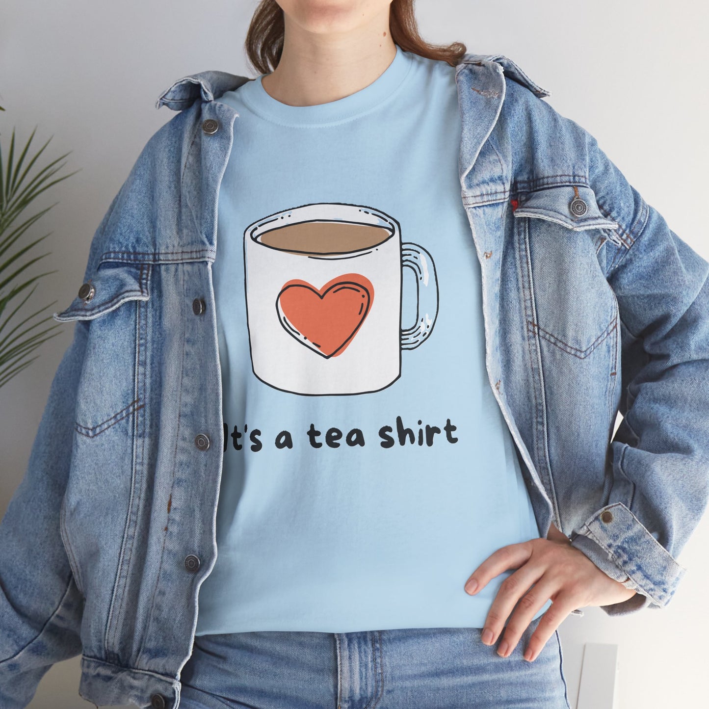 Tea Lover Unisex Heavy Cotton Tee, Tea Shirt for Men Women, Tea Drinker Gift, Tea Obsessed Tee, Tea Party Tshirt, Teatime Top