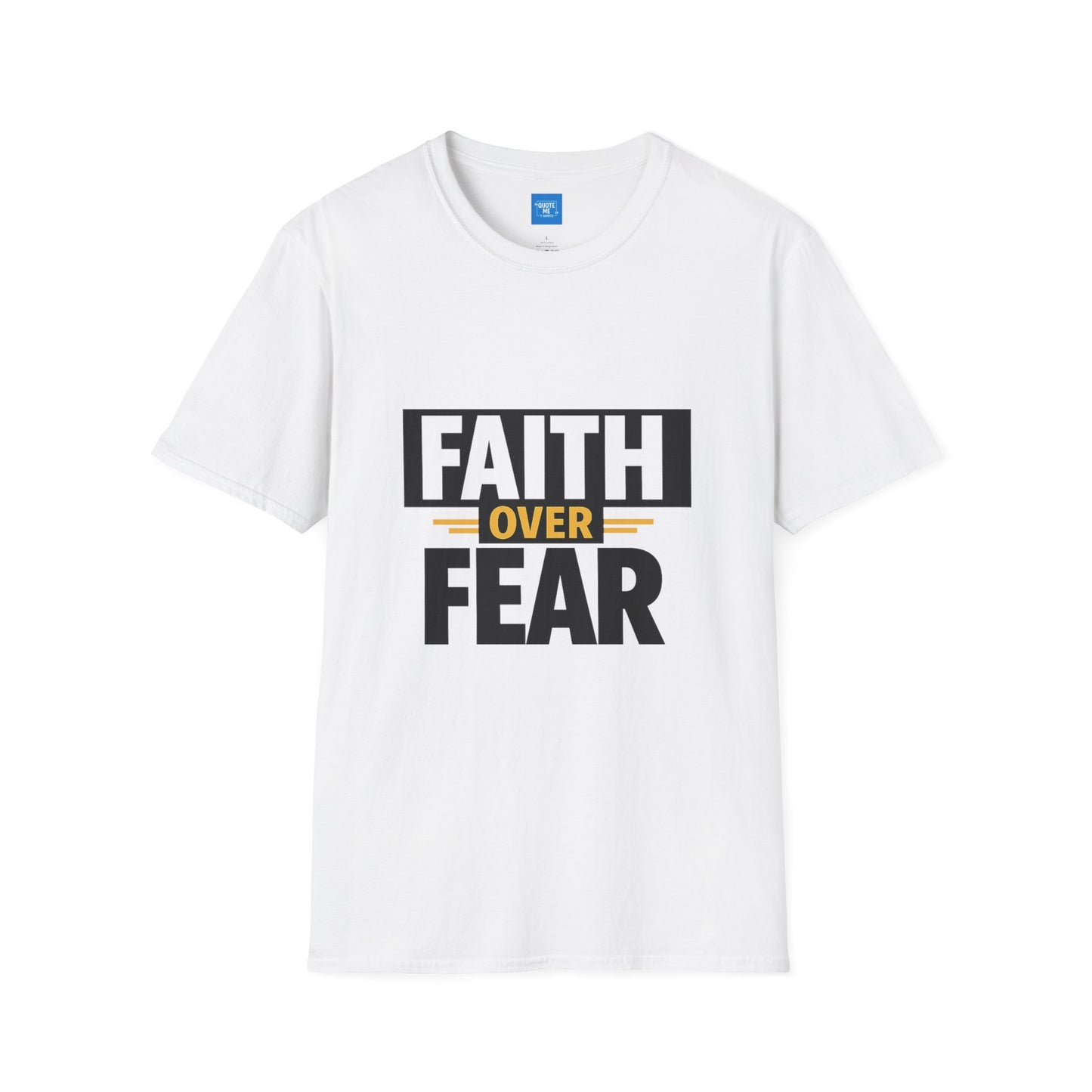 Faith Over Fear T-Shirt — Inspirational Christian Message Tee