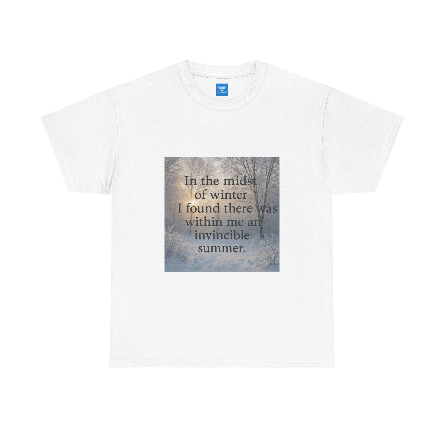 Inspirational Unisex Tee, Inner strength Graphic Shirt, Motivational Cotton T-Shirt, Gift for Nature Lovers, Holiday Gift Ideas, Outdoor