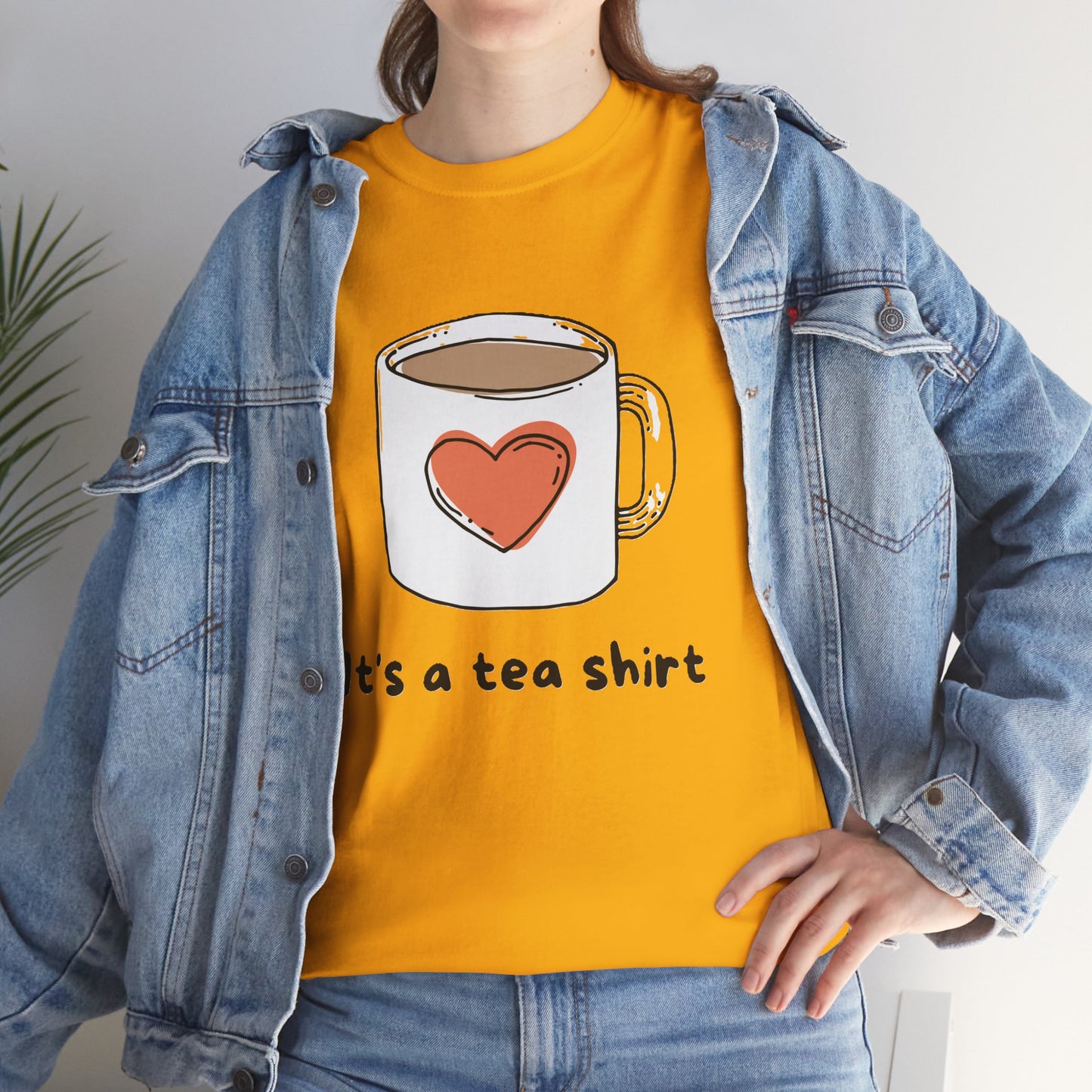 Tea Lover Unisex Heavy Cotton Tee, Tea Shirt for Men Women, Tea Drinker Gift, Tea Obsessed Tee, Tea Party Tshirt, Teatime Top