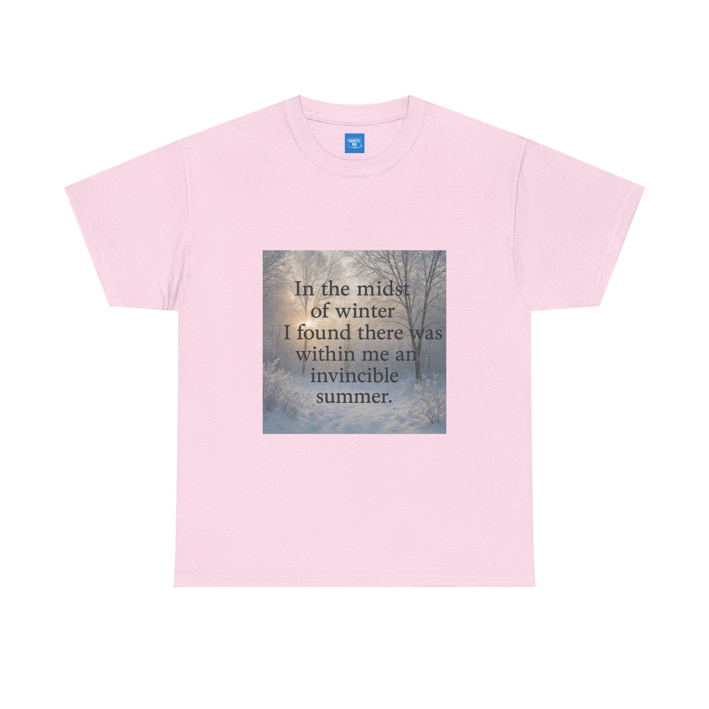 Inspirational Unisex Tee, Inner strength Graphic Shirt, Motivational Cotton T-Shirt, Gift for Nature Lovers, Holiday Gift Ideas, Outdoor