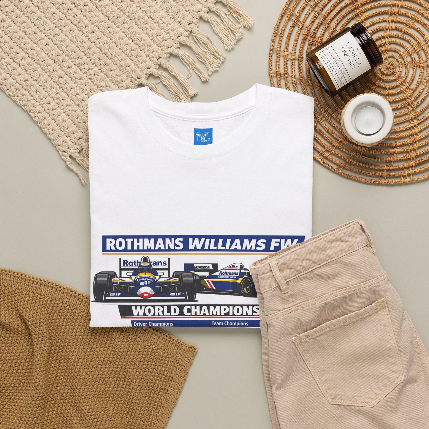 90s Williams Formula One Racing Tee — Retro Motorsport T-Shirt