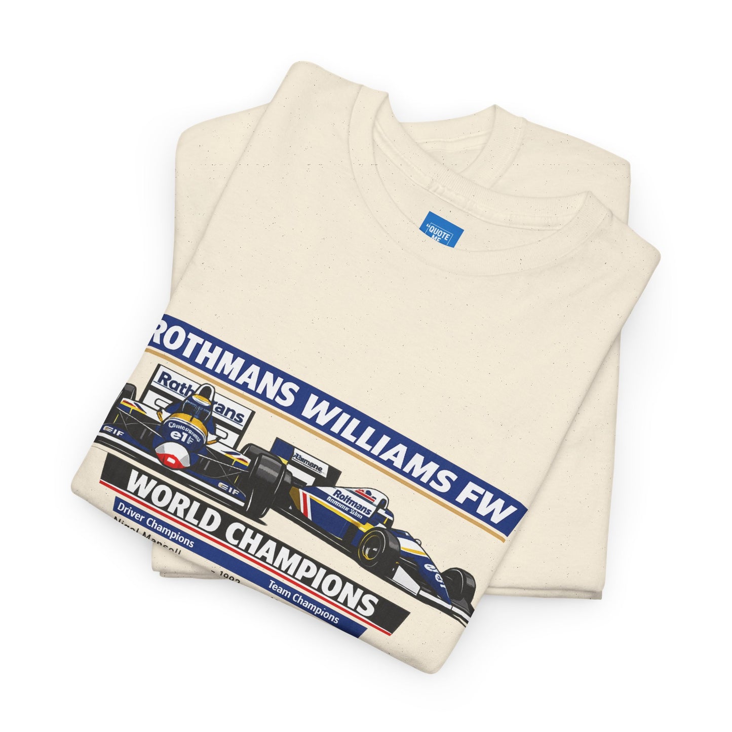 90s Williams Formula One Racing Tee — Retro Motorsport T-Shirt