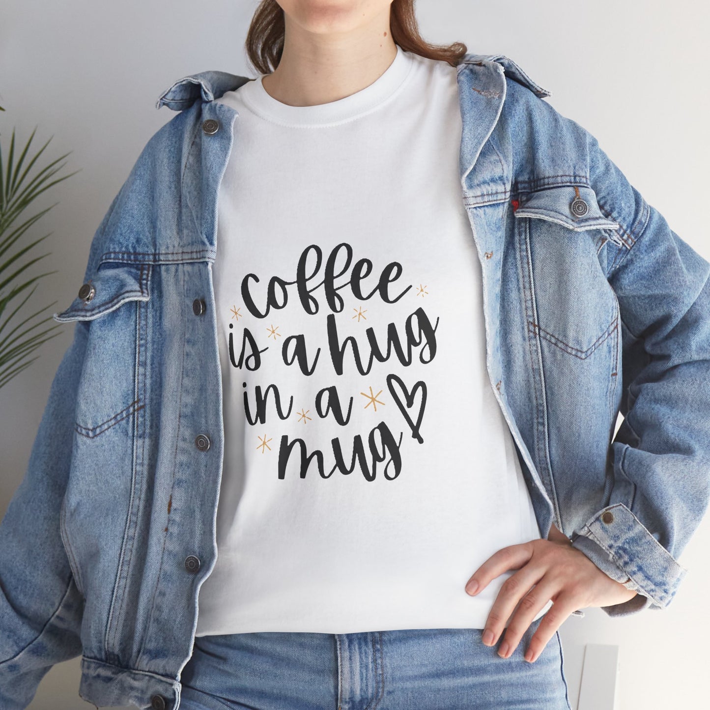 Coffee Lover T-shirt, Unisex Coffee Tee, Heavy Cotton Shirt, Gift for Coffee Enthusiast, Coffee Addict Top
