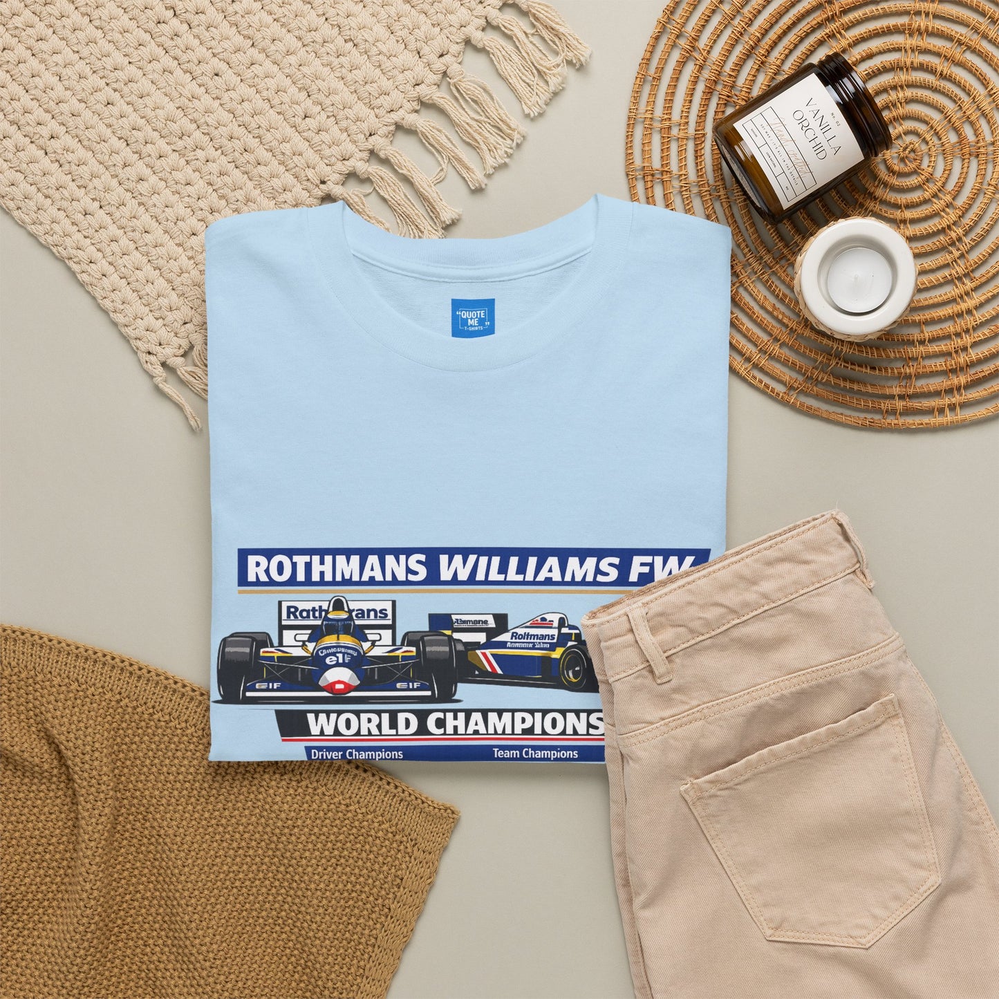 90s Williams Formula One Racing Tee — Retro Motorsport T-Shirt