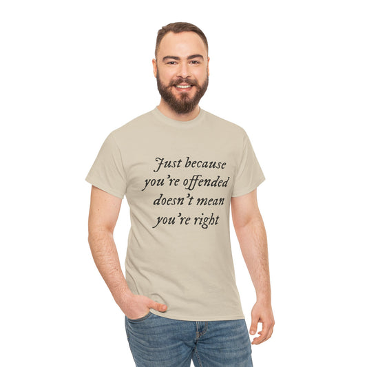 Provocative Graphic Tee, Edgy Tee Shirt, Bold Graphic Tee, Unisex Tee