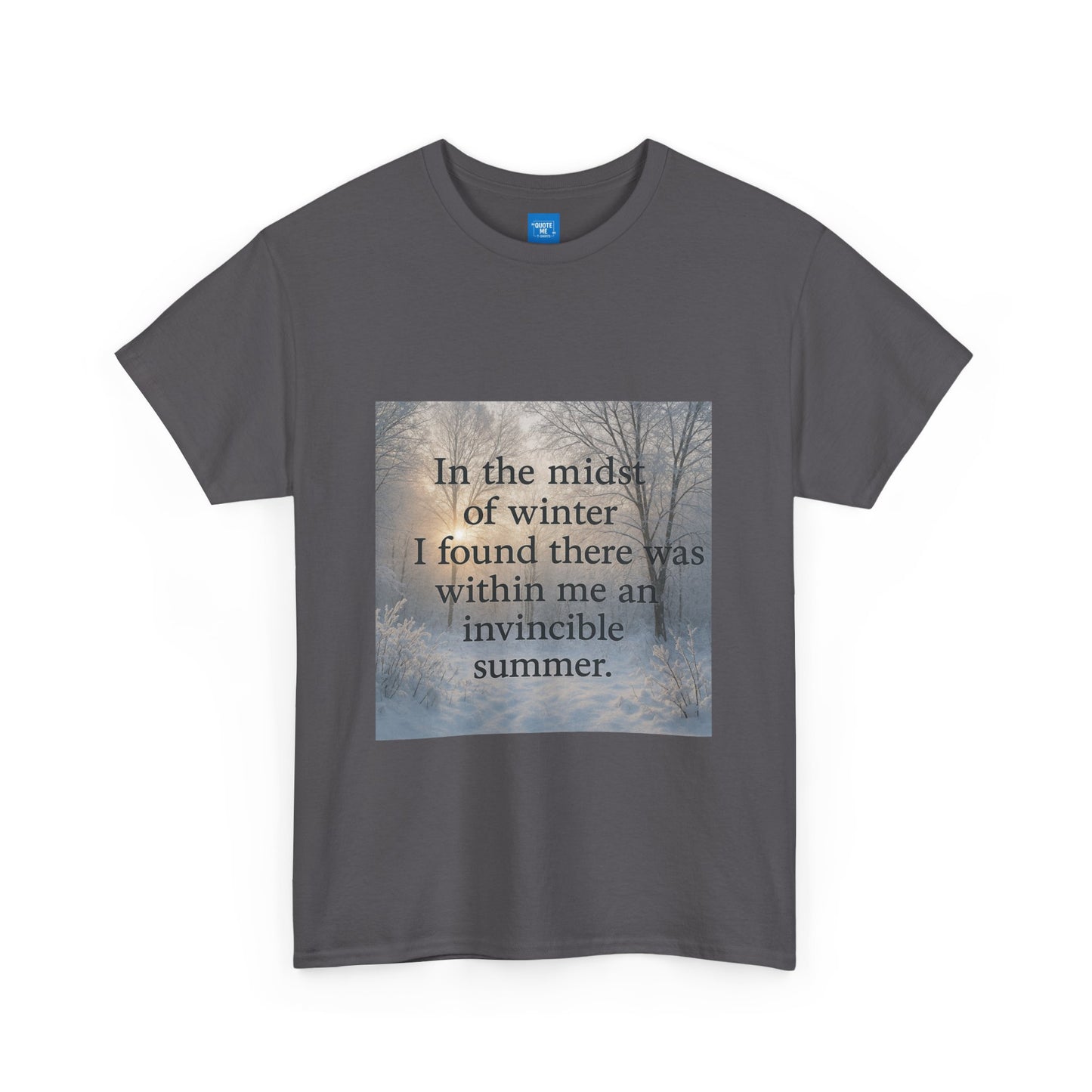 Inspirational Unisex Tee, Inner strength Graphic Shirt, Motivational Cotton T-Shirt, Gift for Nature Lovers, Holiday Gift Ideas, Outdoor
