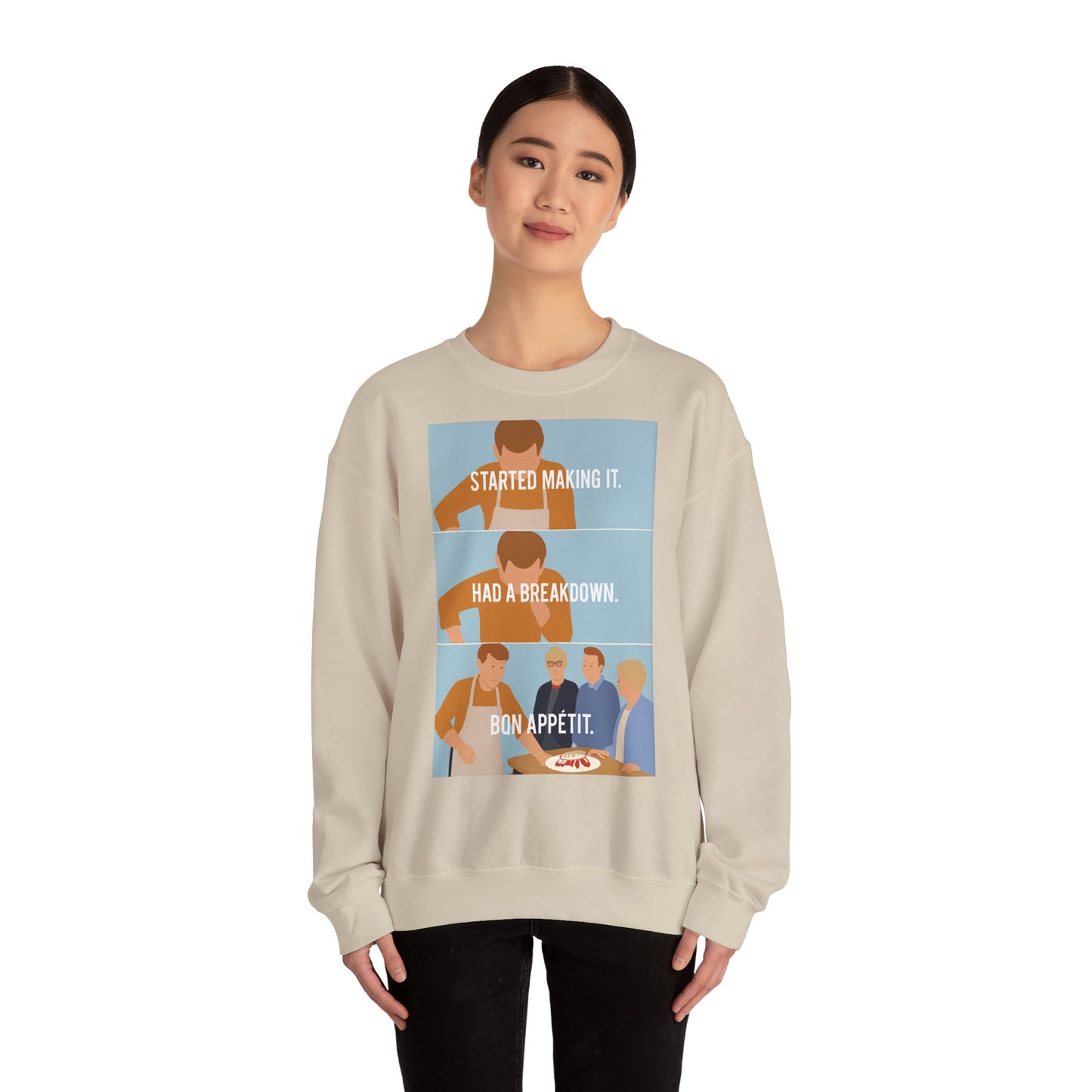 GBBO Unisex Sweatshirt, James Acaster Quote Jumper, Funny Baking Crewneck, Great British Bake Off Gift, Comfy Pullover, Baking Enthusiast