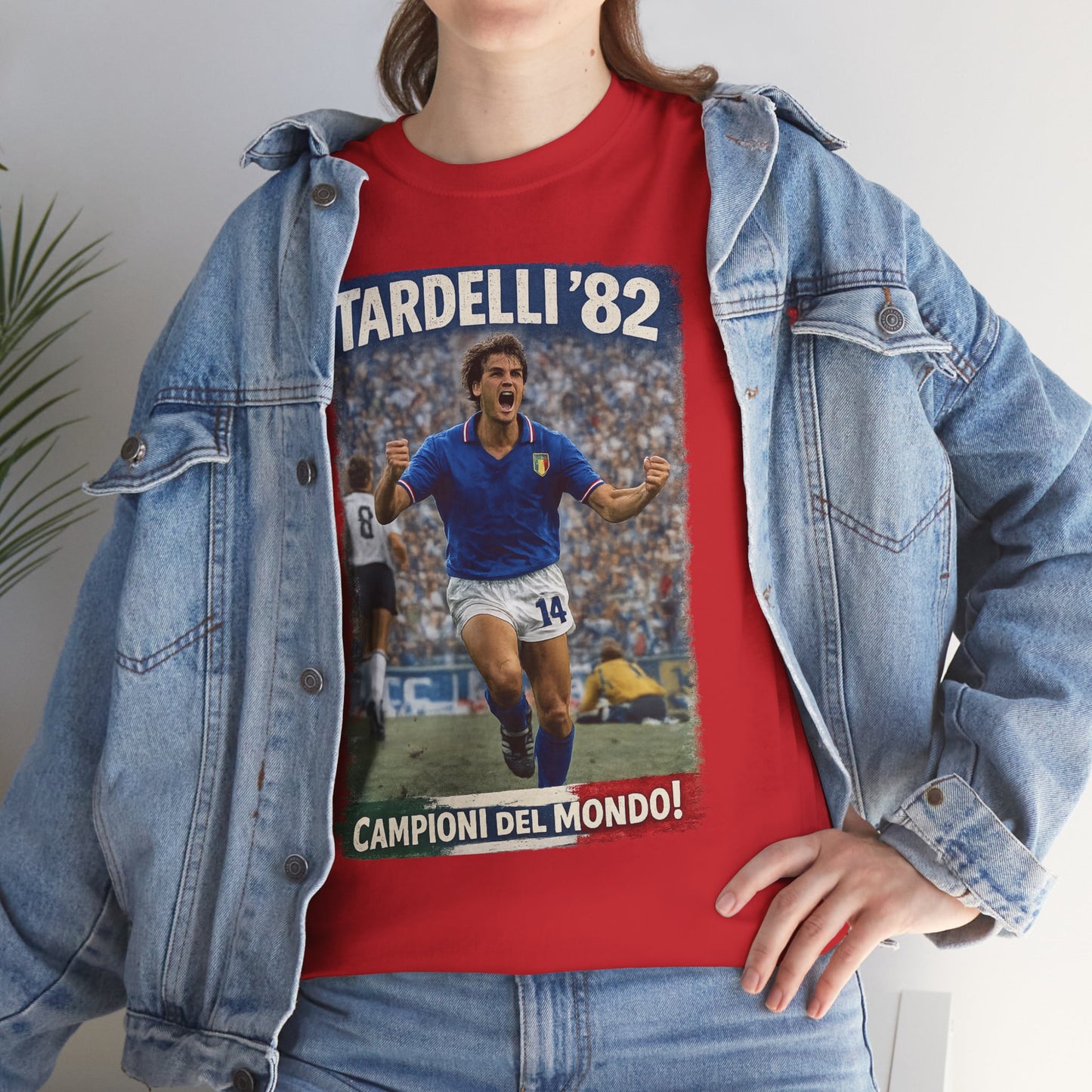 Spain 1982 World Cup Marco Tardelli Goal Celebration T-Shirt