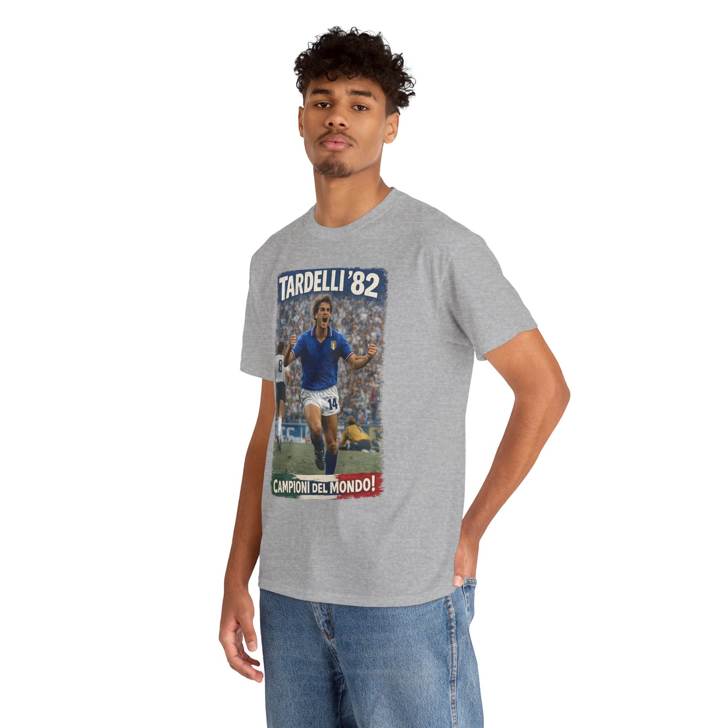 Spain 1982 World Cup Marco Tardelli Goal Celebration T-Shirt