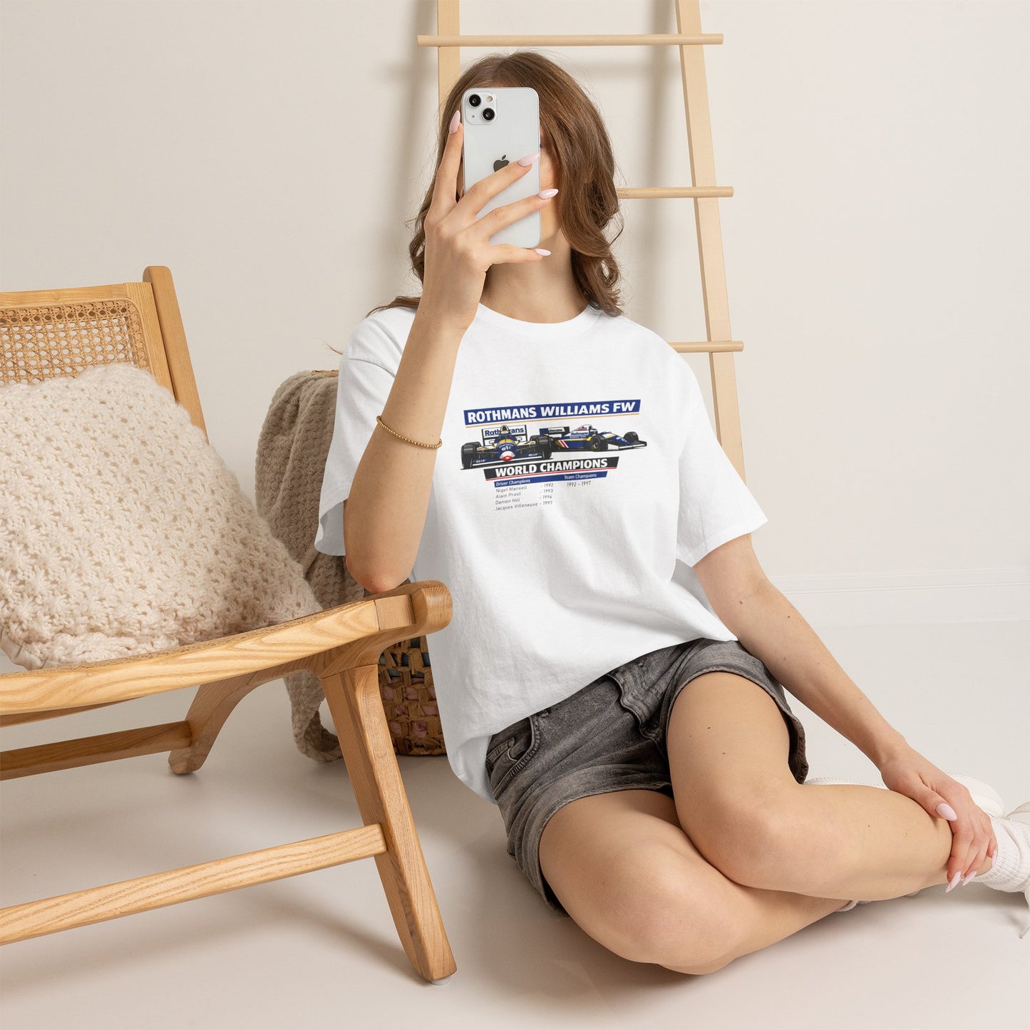 90s Williams Formula One Racing Tee — Retro Motorsport T-Shirt