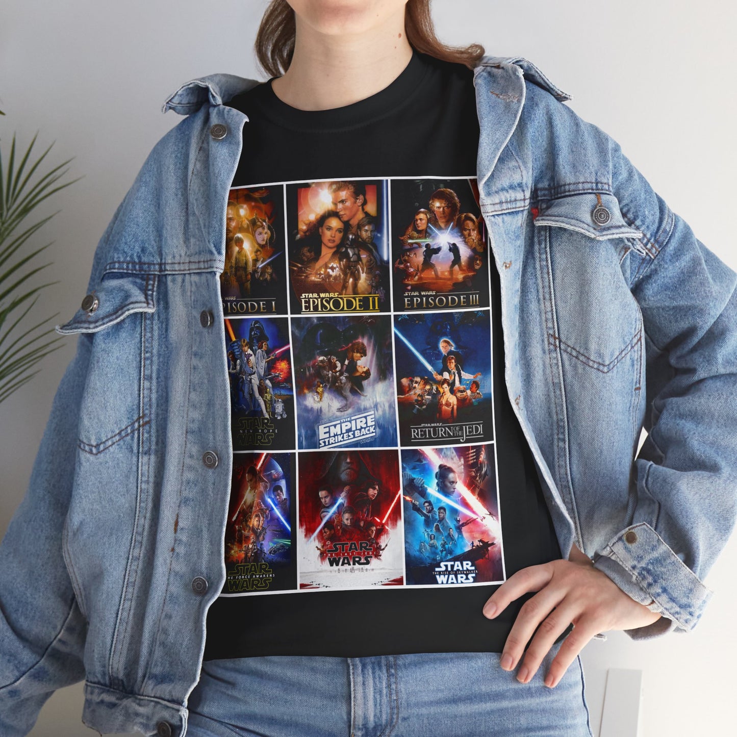 Star Wars Fan T-Shirt, Unisex Tee, Galaxy Sci-Fi Shirt, Movie Lover Gift, Space Geek Apparel